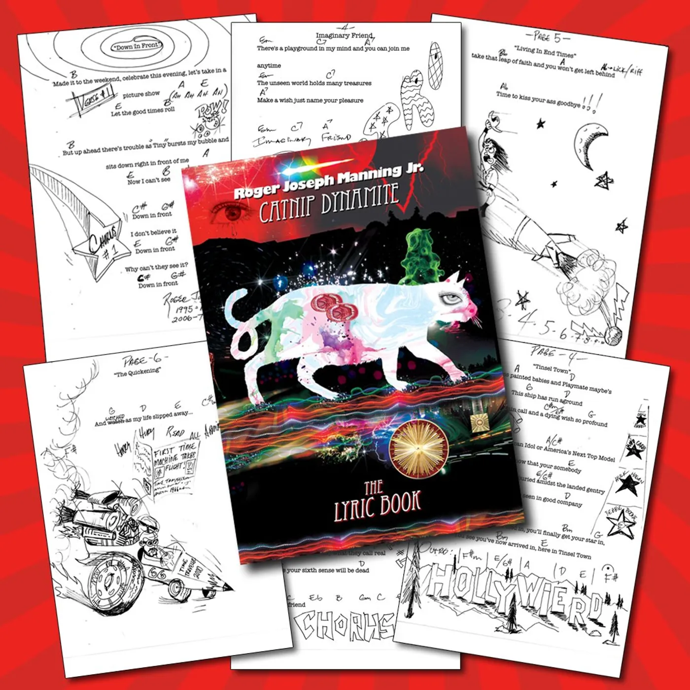 Roger Joseph Manning, Jr. - Catnip Lyric/Art Book