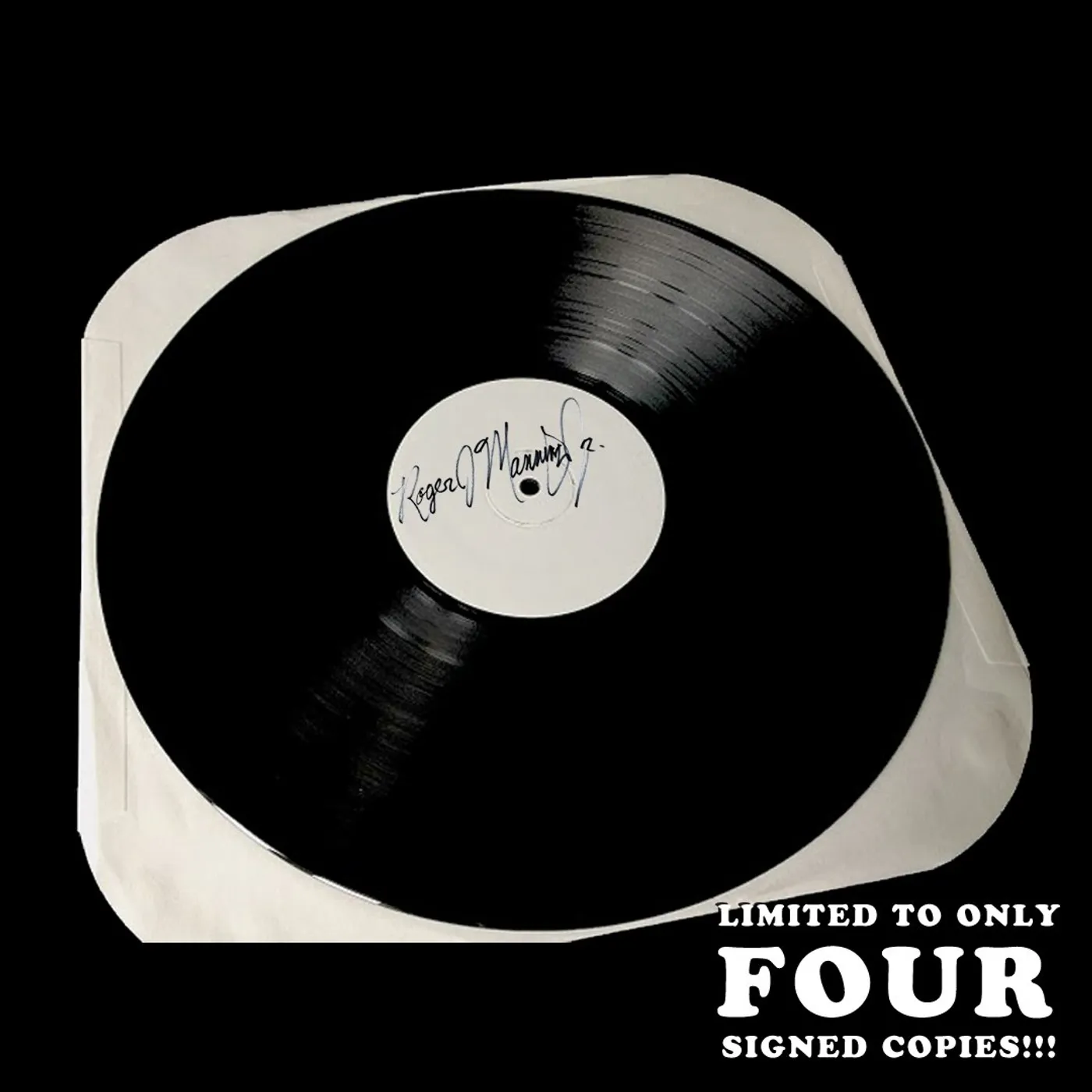 Roger Joseph Manning, Jr. - Land of Pure Imagination Signed Test Pressing