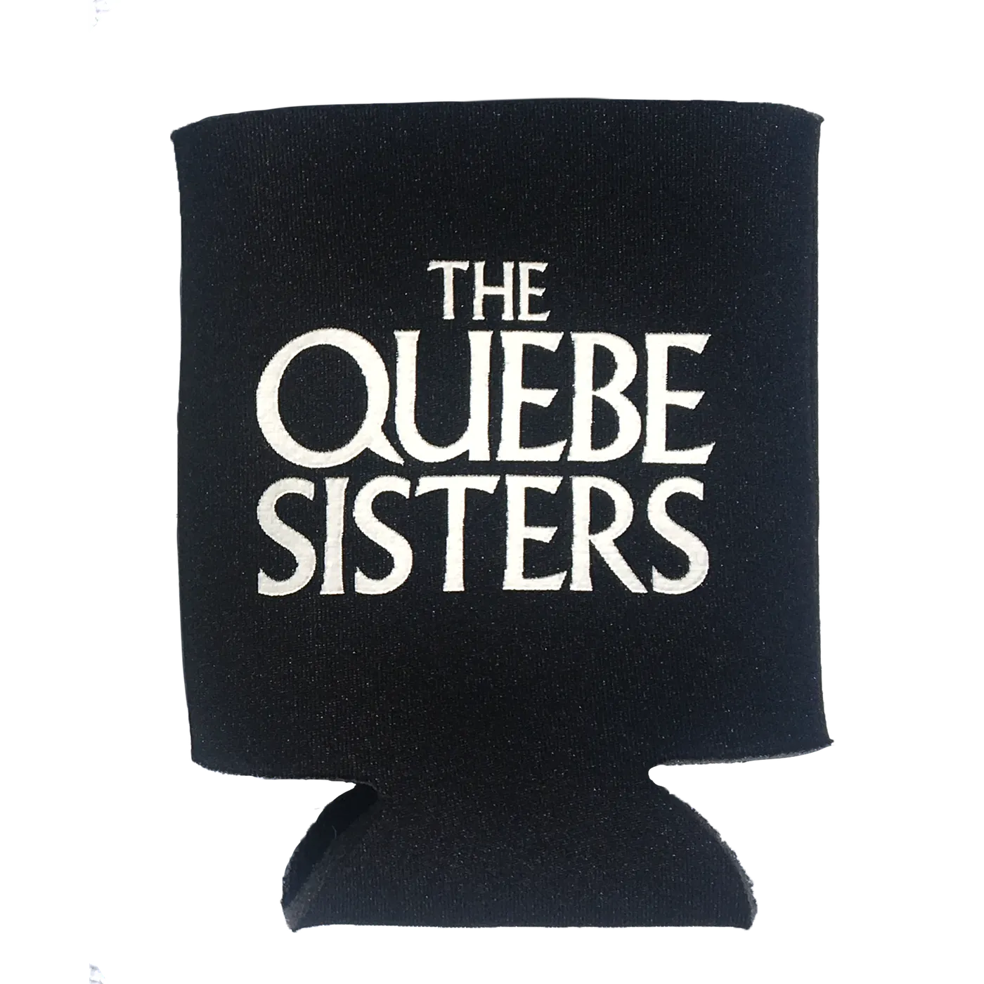 The Quebe Sisters - Black Logo Koozie