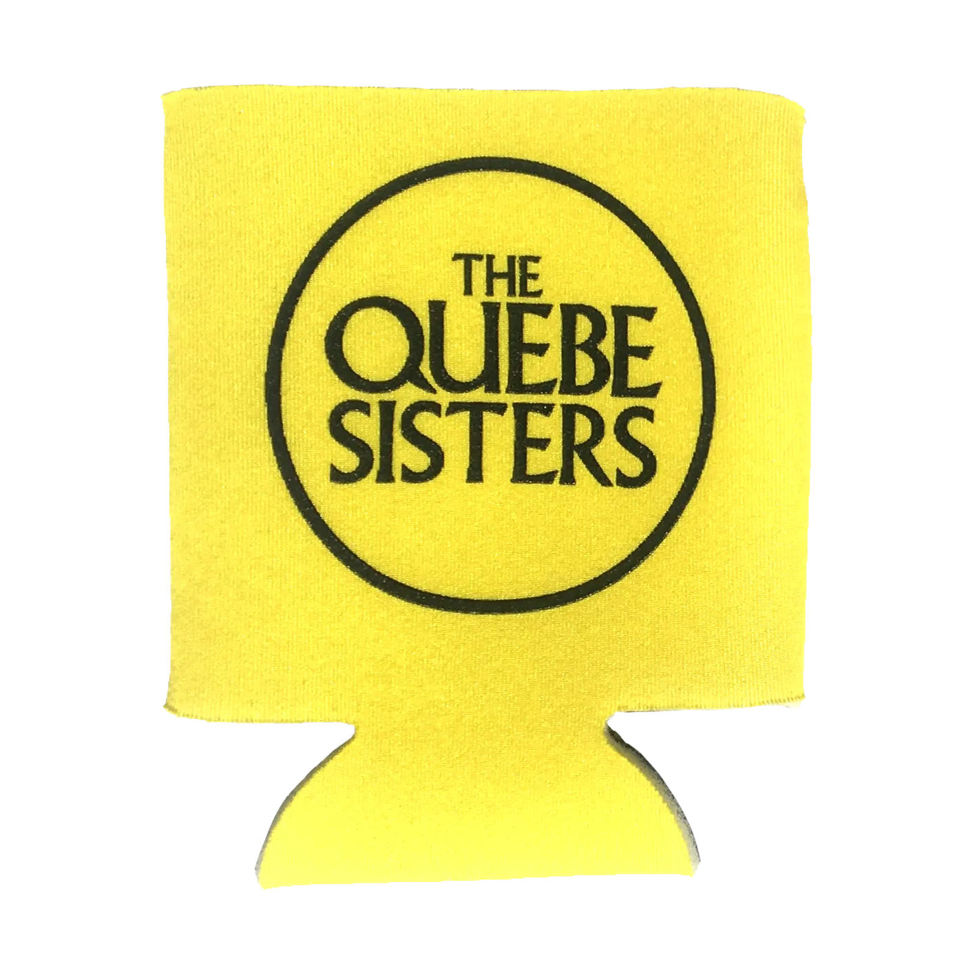The Quebe Sisters - Yellow Logo Koozie