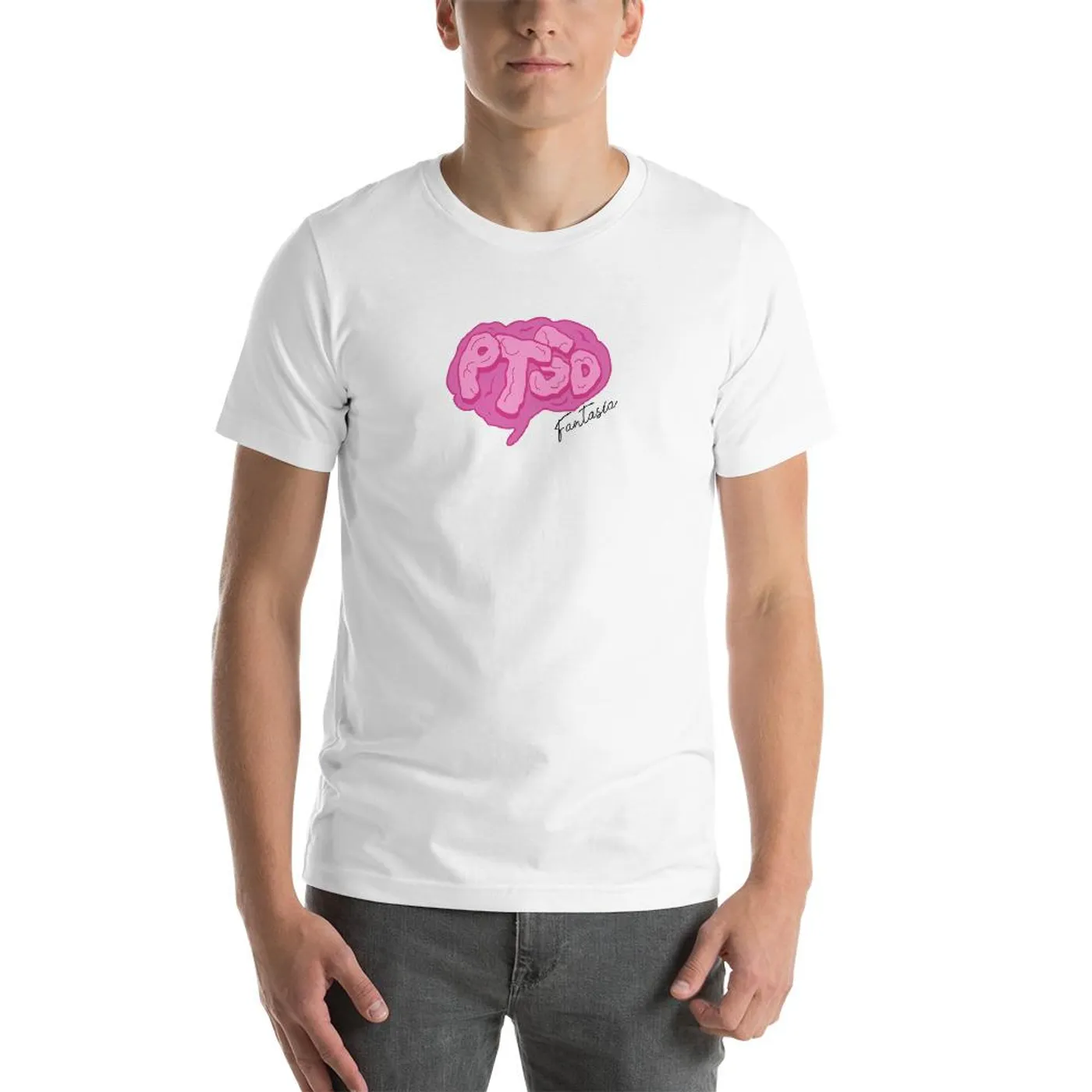 Fantasia - Brain Logo Tee (White)