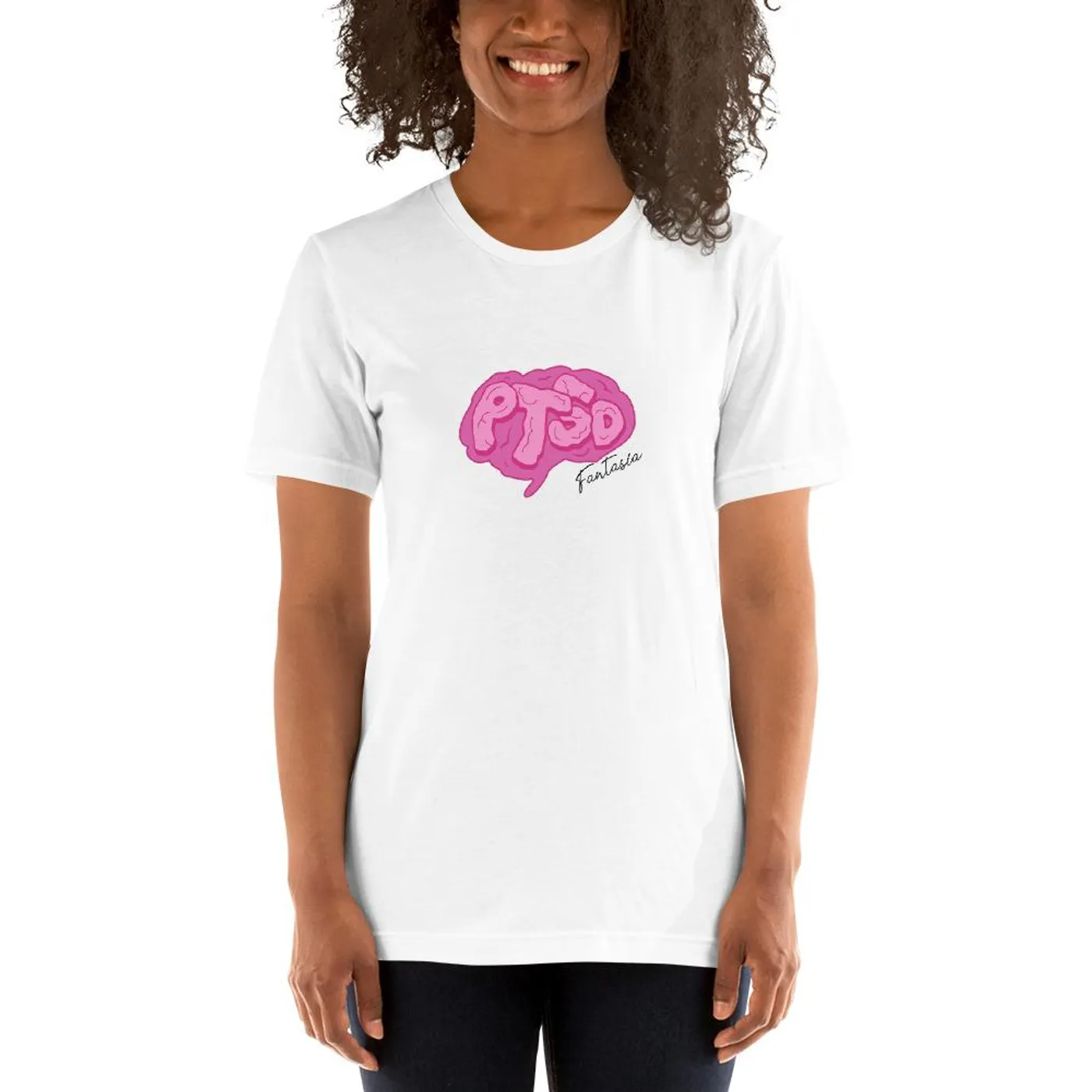 Fantasia - Brain Logo Tee (White)
