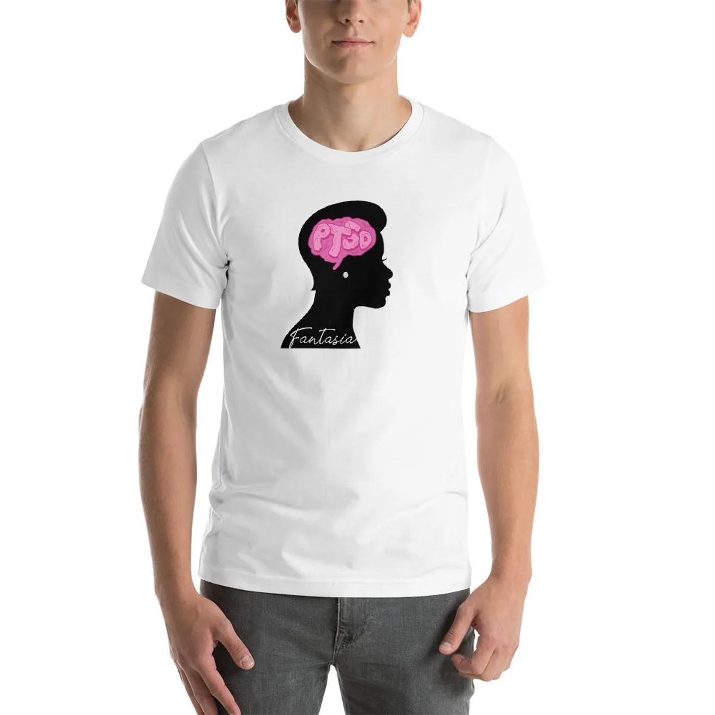 Fantasia - PTSD Silhouette Tee (White)