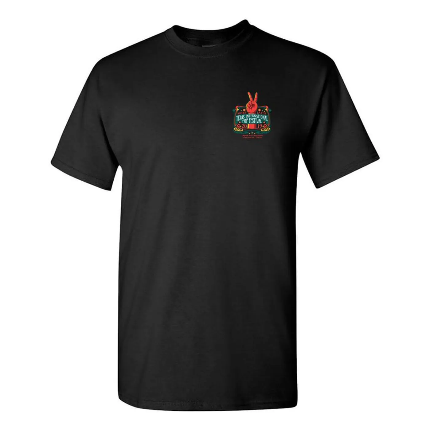 Texas International Pop Festival - Logo Tee (Black)