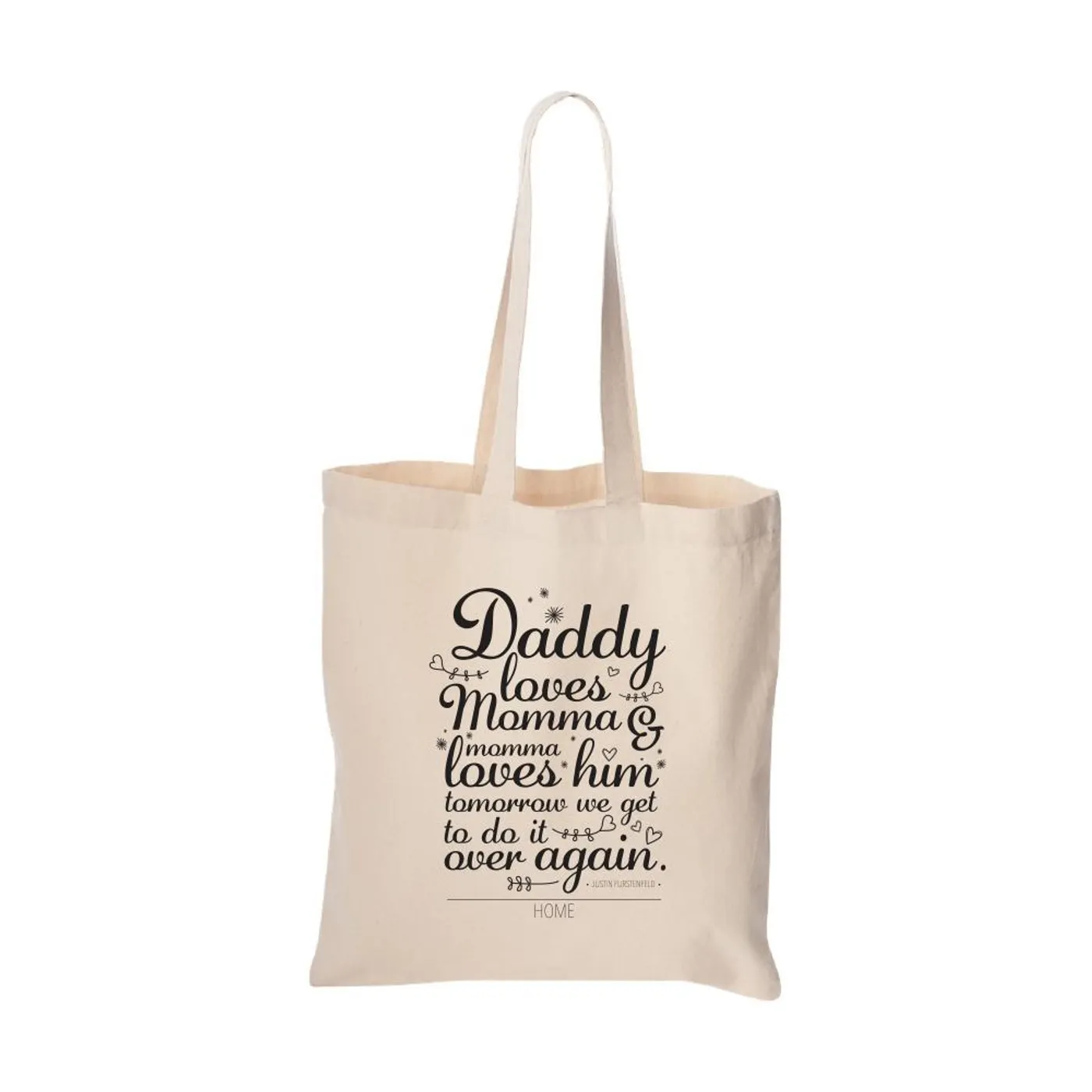 Gunner Black Co Justin Furstenfeld - Home Lyric Tote