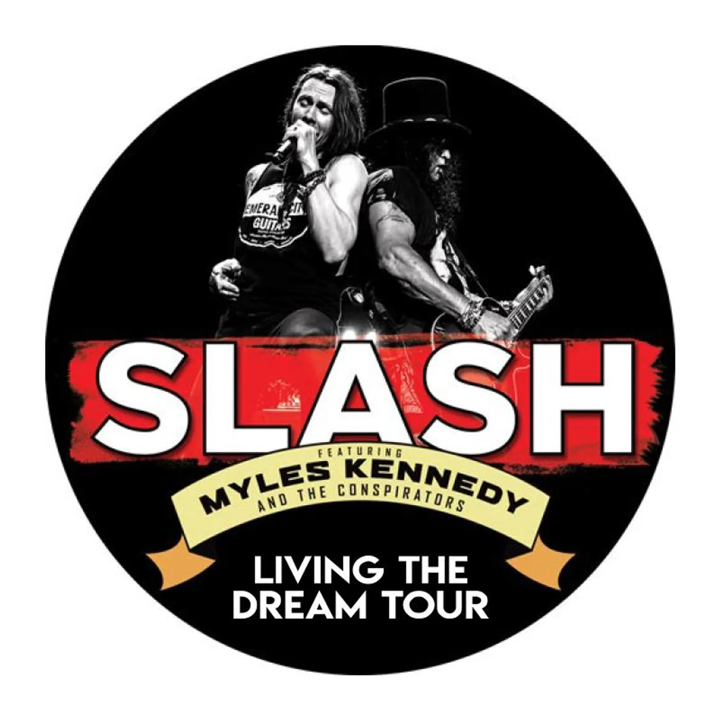 Slash Featuring Myles Kennedy & The Conspirators - Living The Dream Tour PopSocket