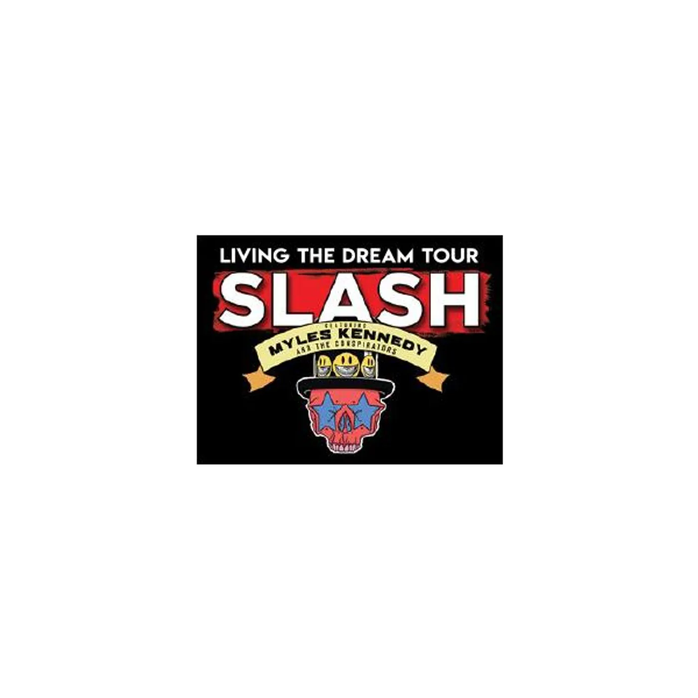 Slash Featuring Myles Kennedy & The Conspirators - Living The Dream Tour Keychain