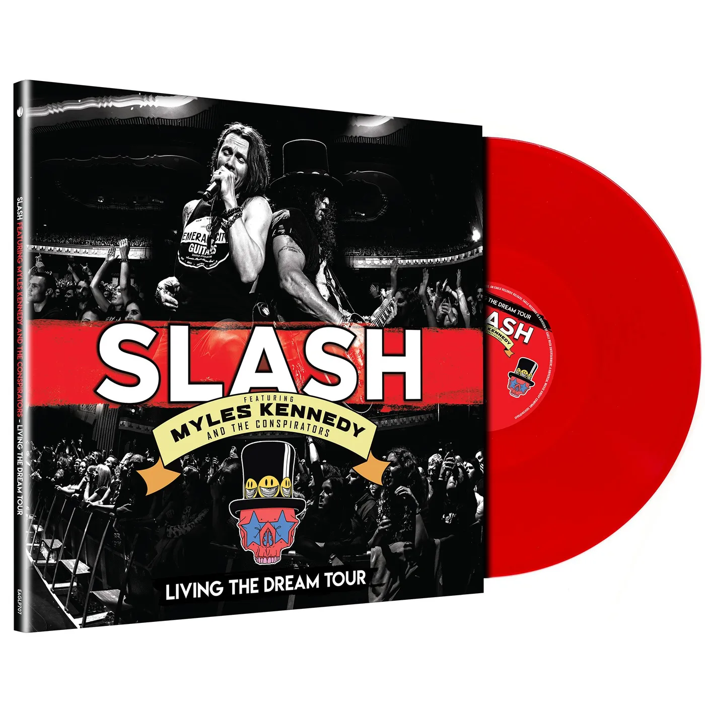 Slash Featuring Myles Kennedy & The Conspirators - Living The Dream Tour Limited Edition Red 3LP (Vinyl)