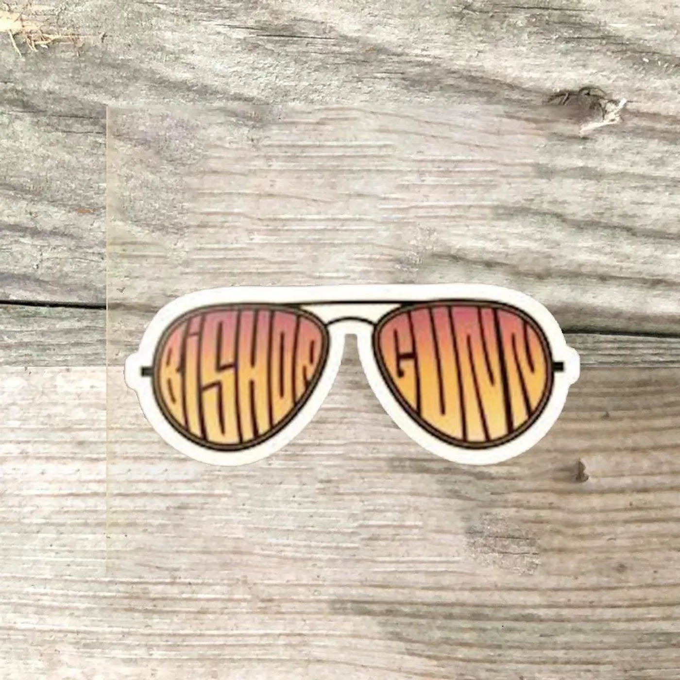 Bishop Gunn - Aviator Sticker