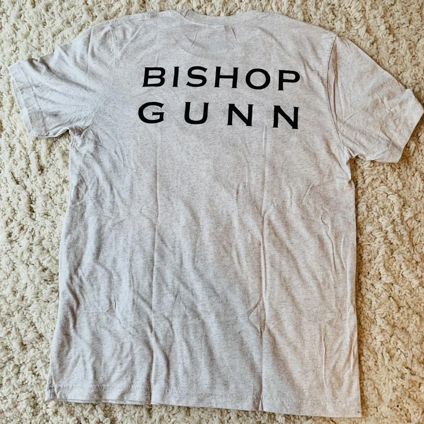 Bishop Gunn - Faces Tee Oatmeal