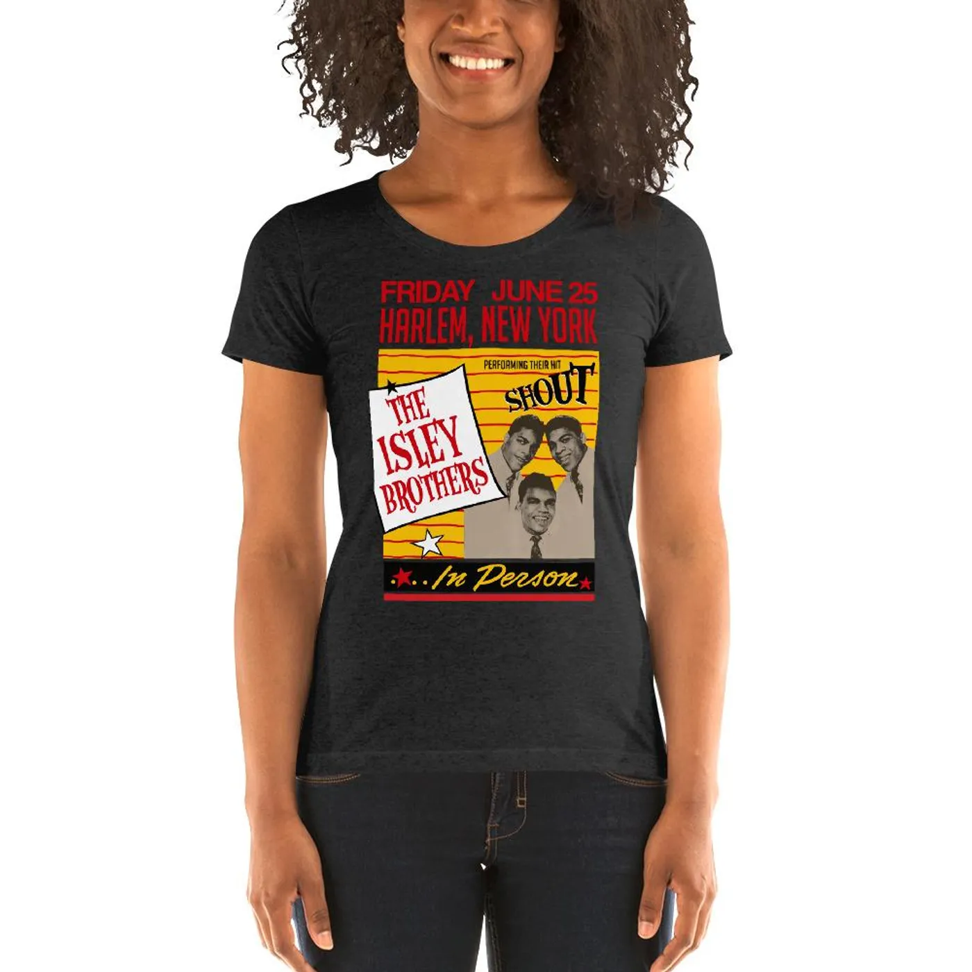 The Isley Brothers - Vintage Harlem Women's Tee