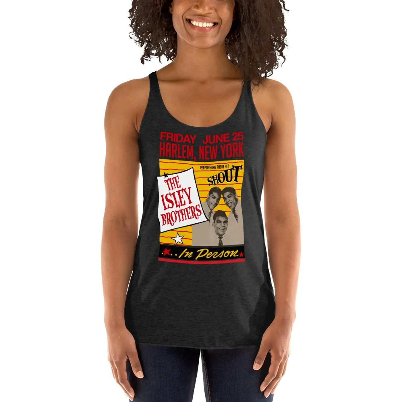The Isley Brothers - Vintage Harlem Women's Tank