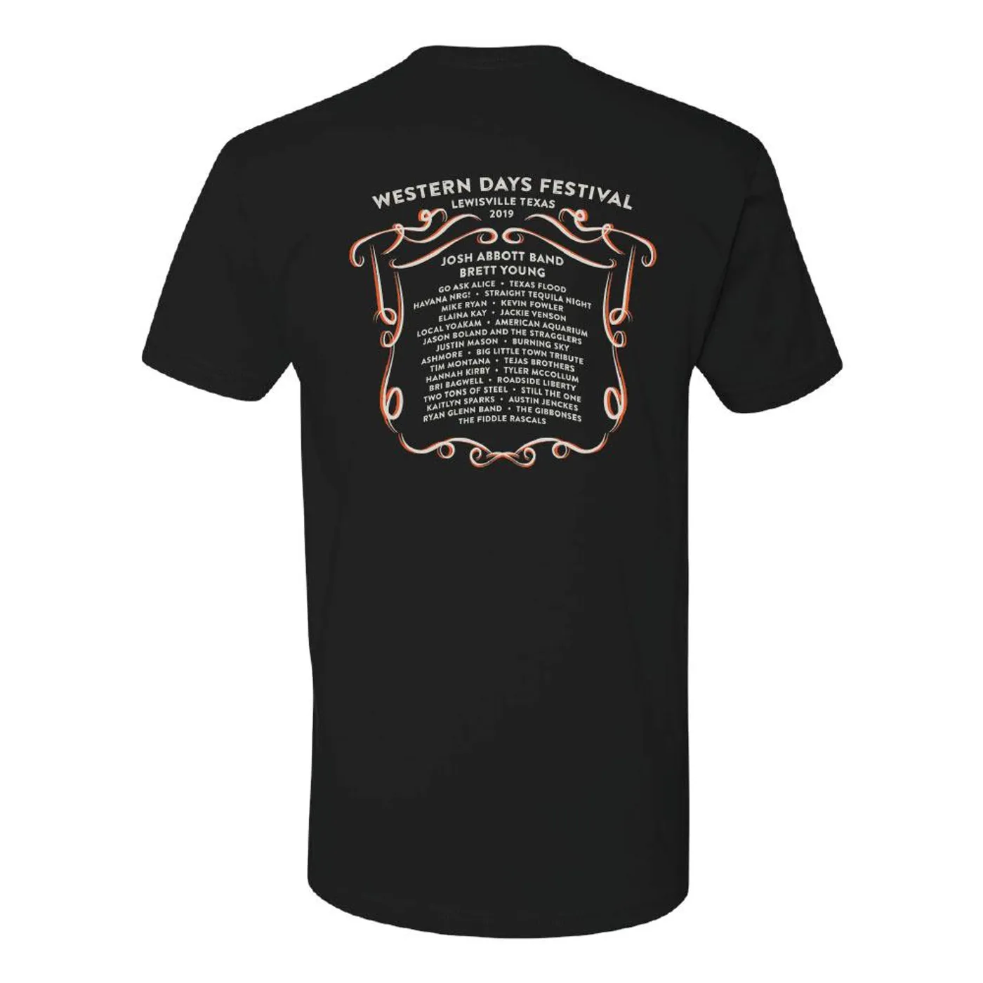 Lewisville Western Days - Festival Tee (Black)