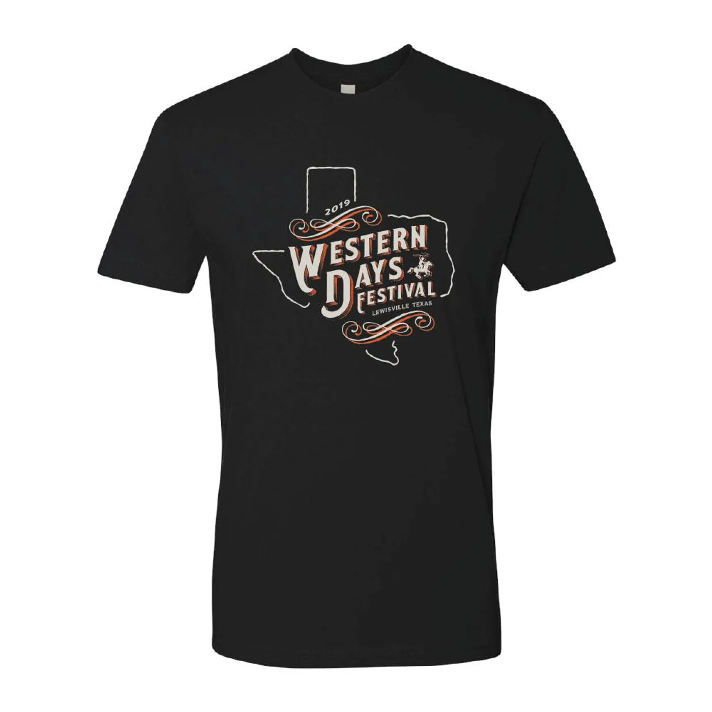 Lewisville Western Days - Festival Tee (Black)