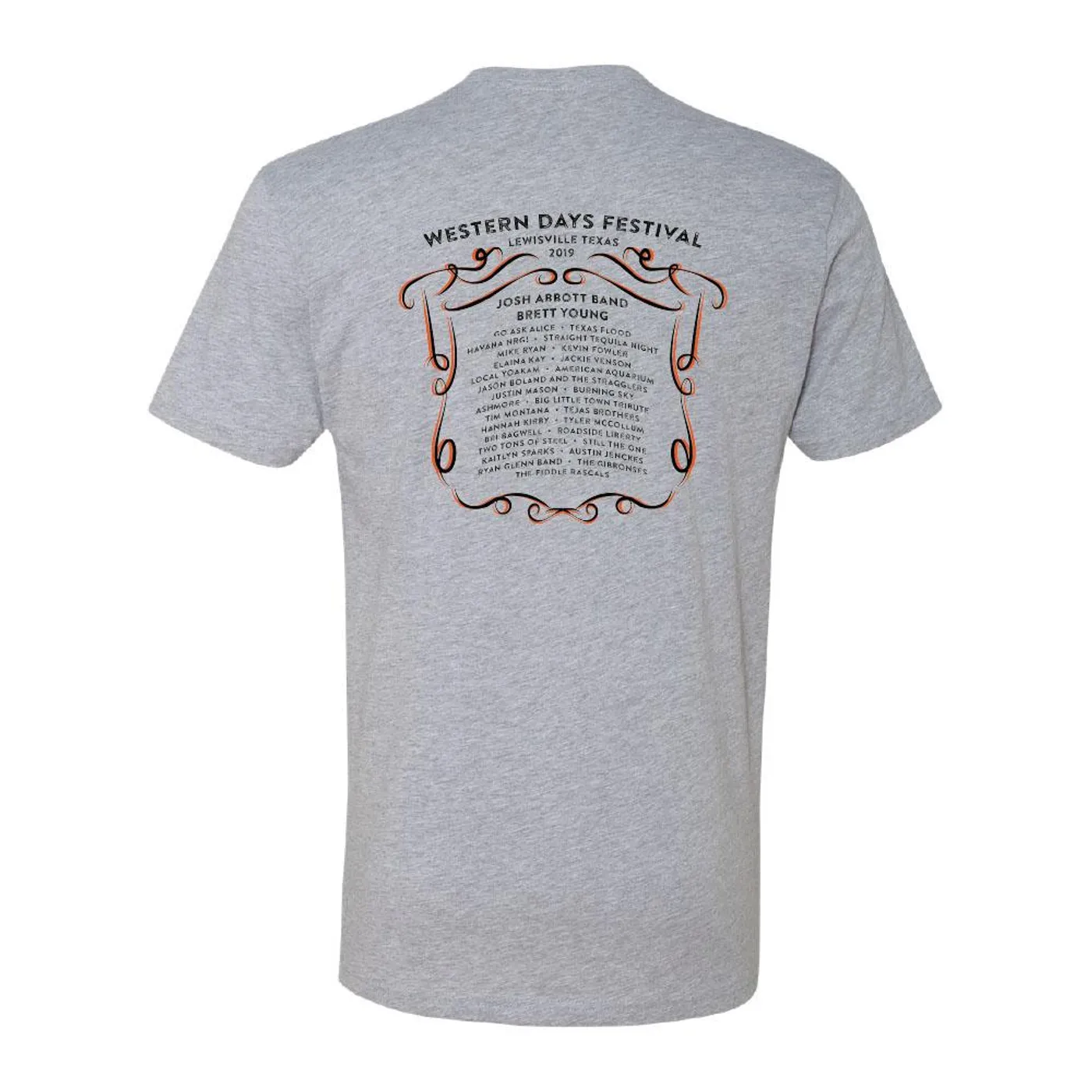 Lewisville Western Days - Festival Tee (Grey)