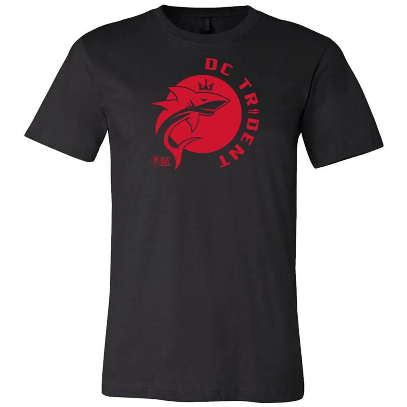 DC Trident - Black Unisex Short Sleeve Jersey Tee