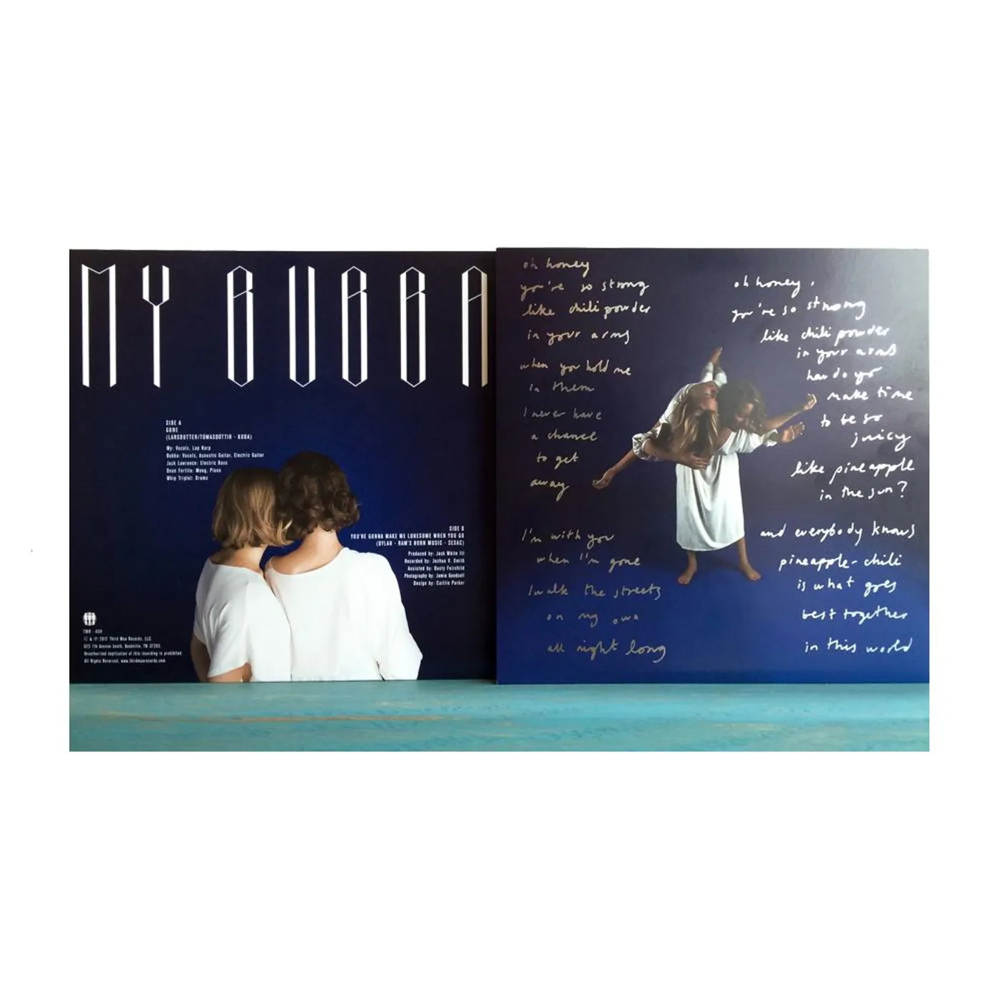 My Bubba - Limited Edition "Gone" 7 Inch Single With Handwritten Lyrics