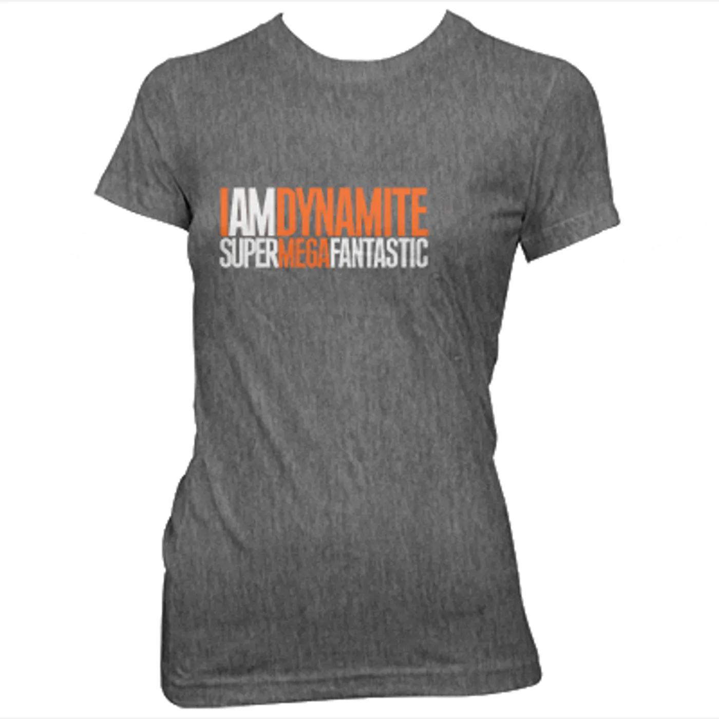 I Am Dynamite IamDynamite - SuperMegaFantastic LADIES Tee (Heather)