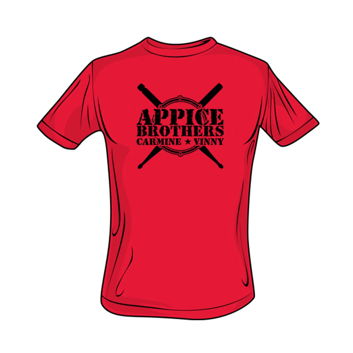 Appice - Appice Bros Logo Tee (Red)