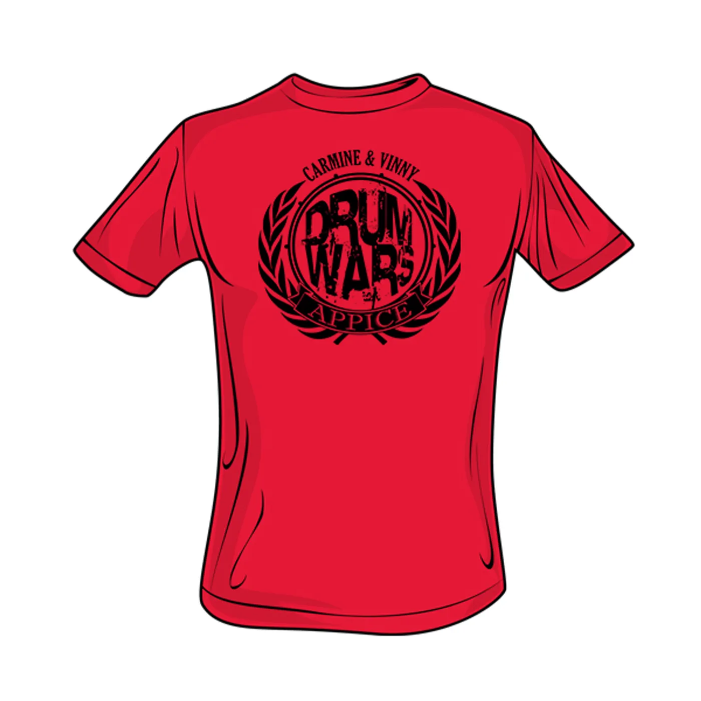 Appice - Drum Wars Tee (Red)