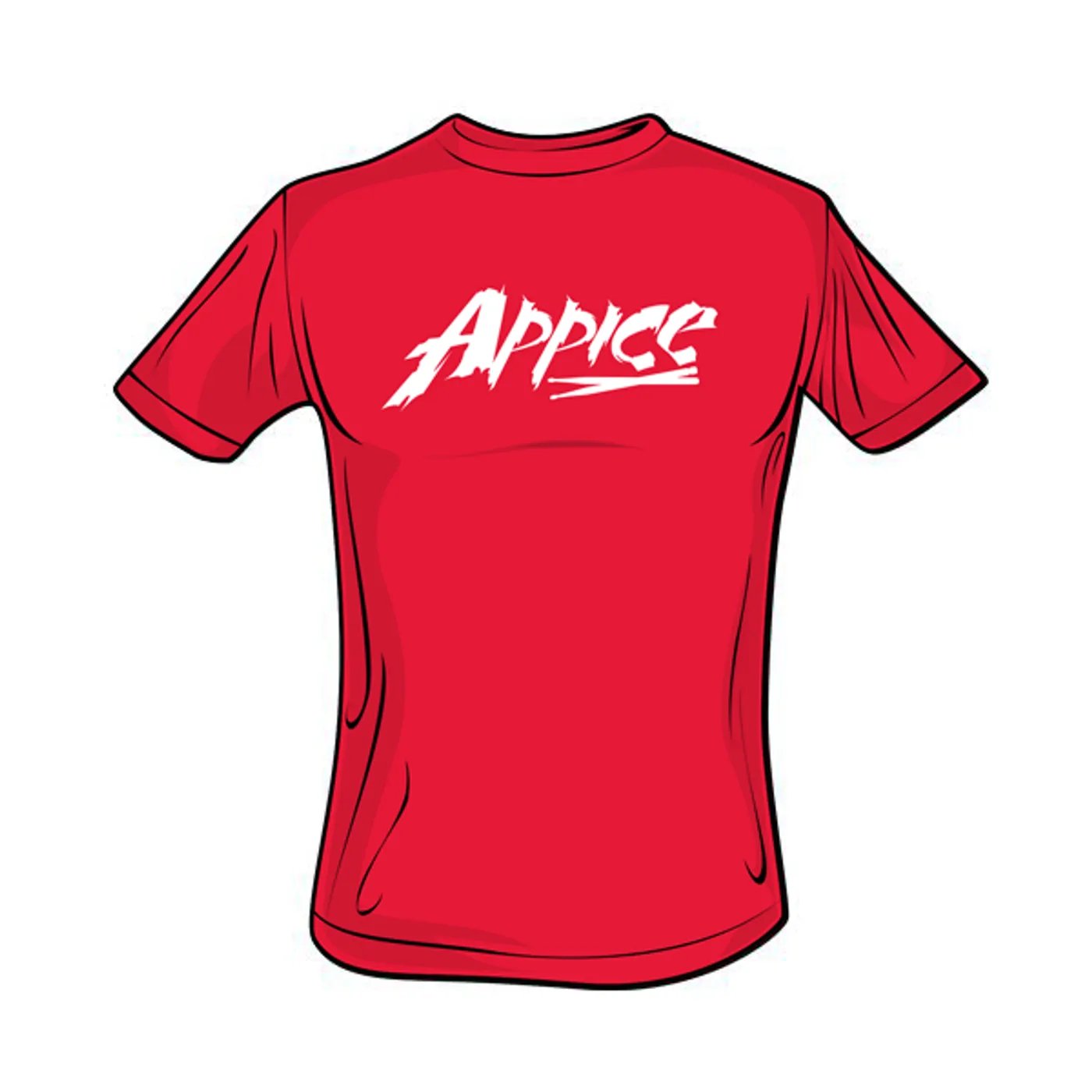 Appice - Logo Tee (Red/White)