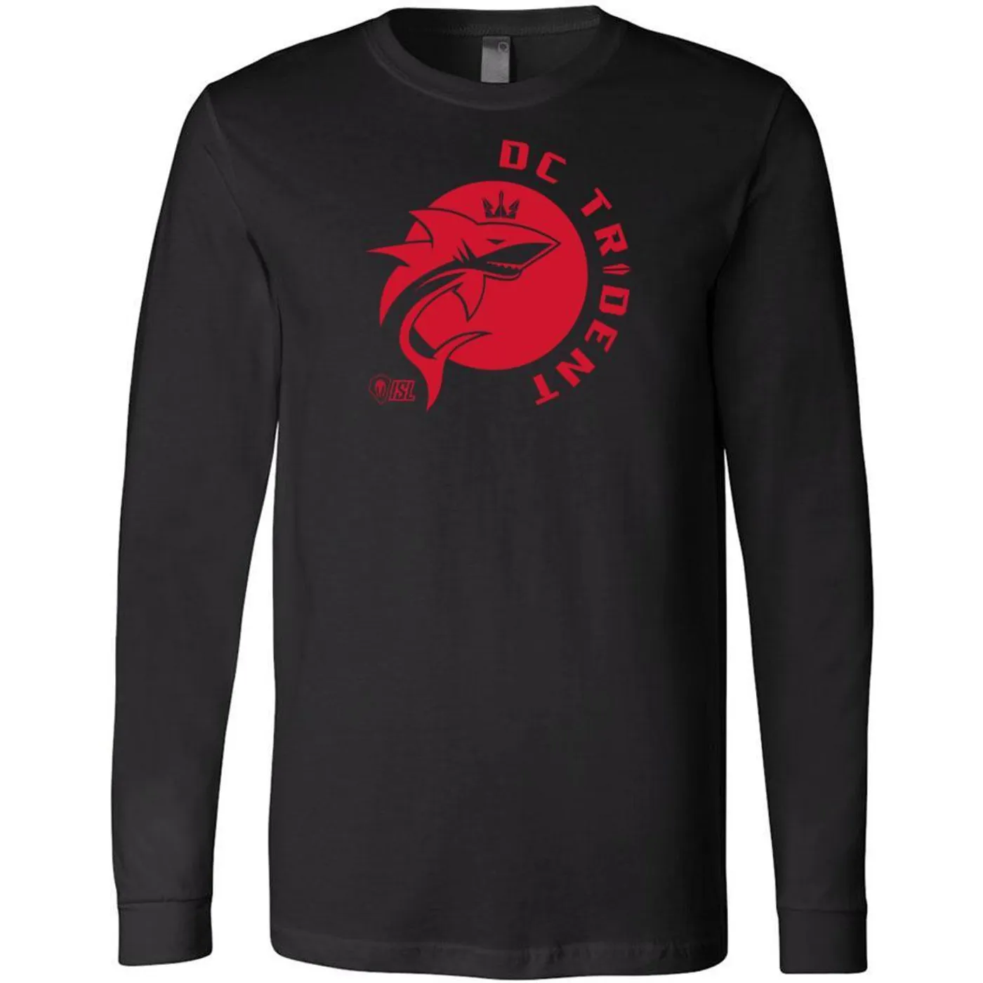 DC Trident - Black Long Sleeve Jersey Tee
