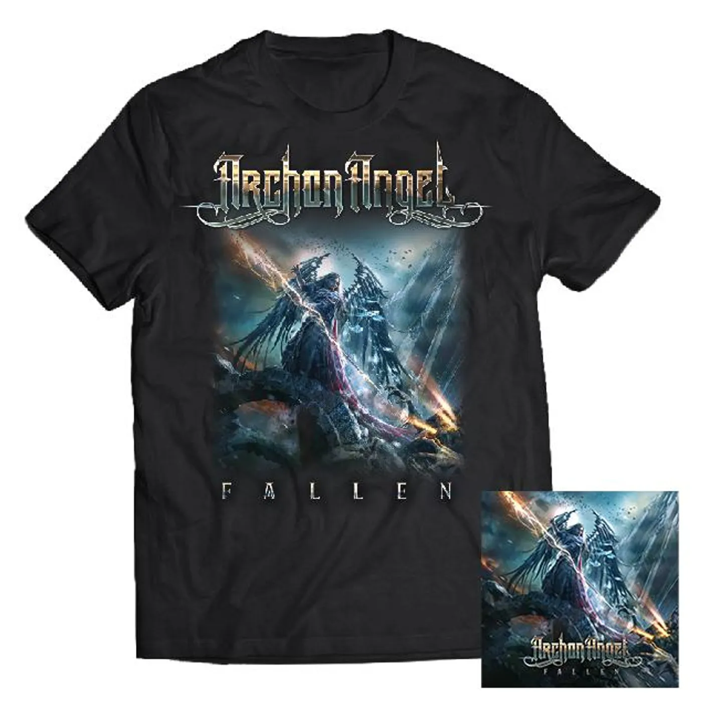 Frontiers Archon Angel - Fallen CD + Tee