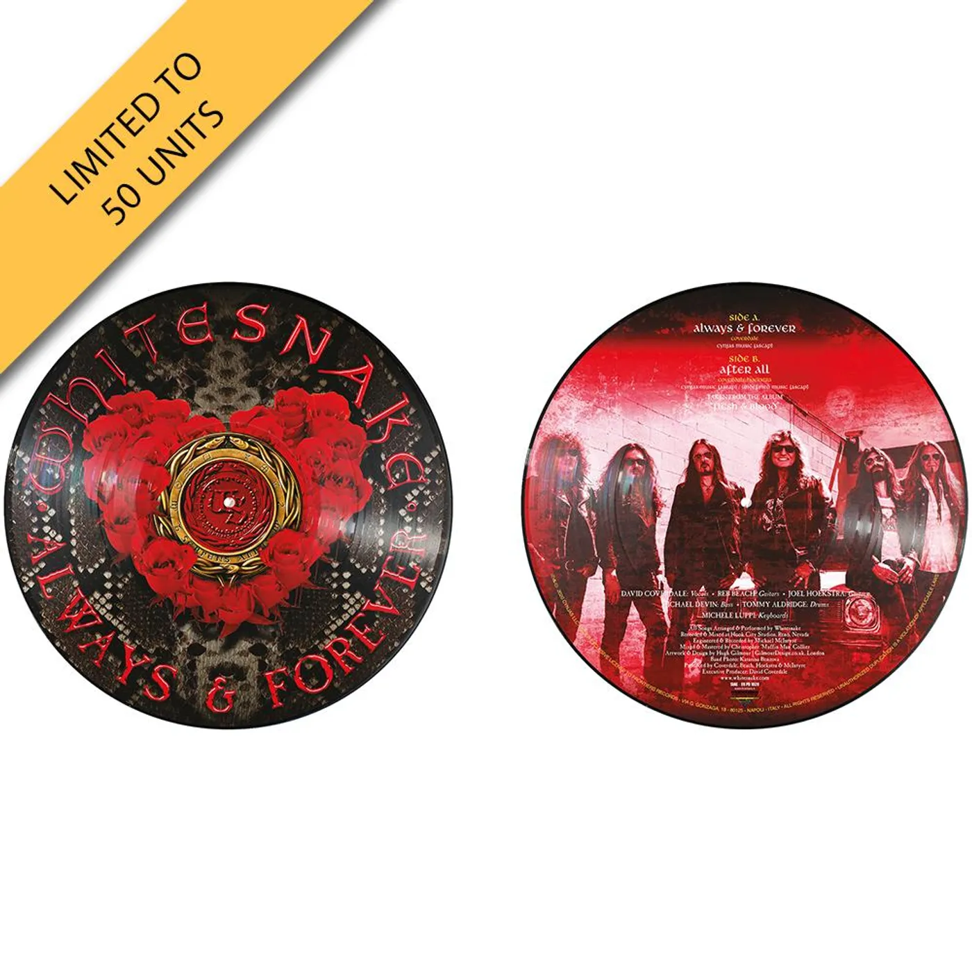 Frontiers Whitesnake - Always & Forever Limited Edition Picture Disc