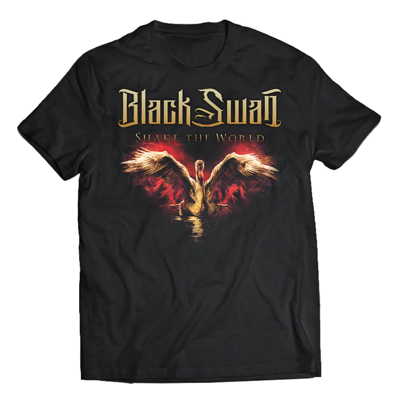 Frontiers Black Swan - Shake The World Album Tee