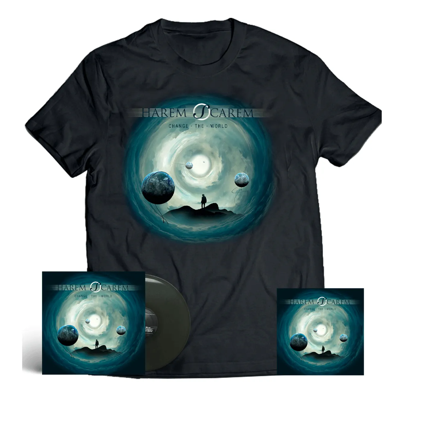 Frontiers Harem Scarem - Change The World CD + LP + Tee