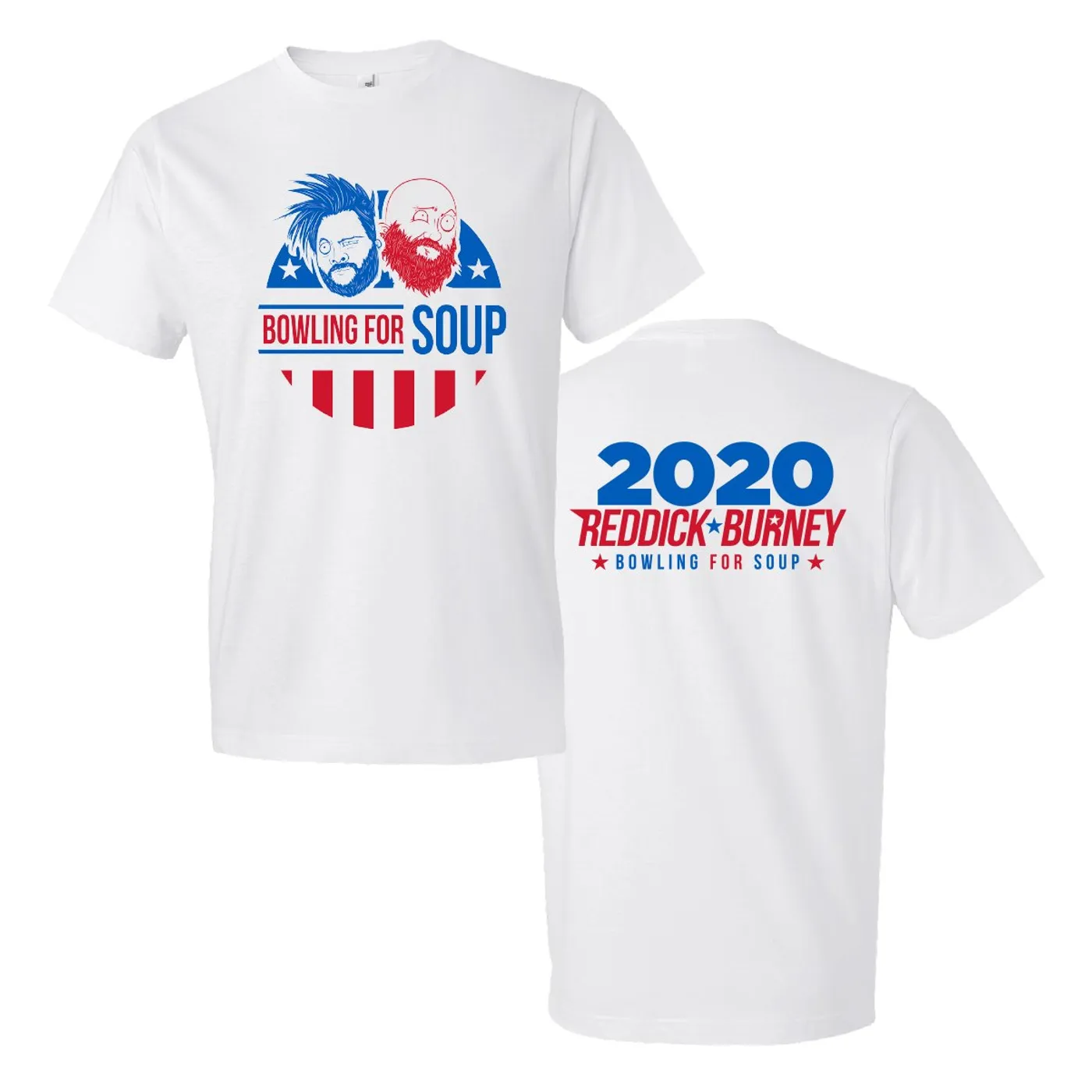 Bowling For Soup - Reddick & Burney 2020 Tee (White)