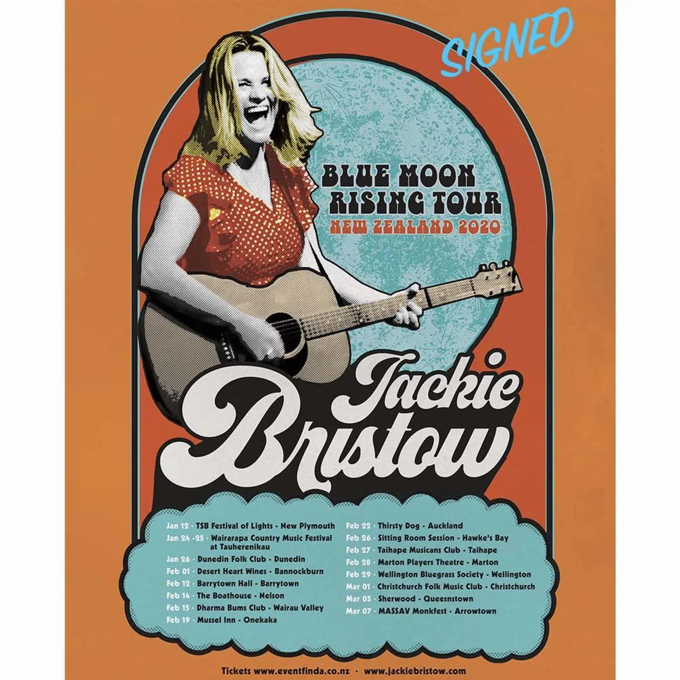 Jackie Bristow - Signed Poster