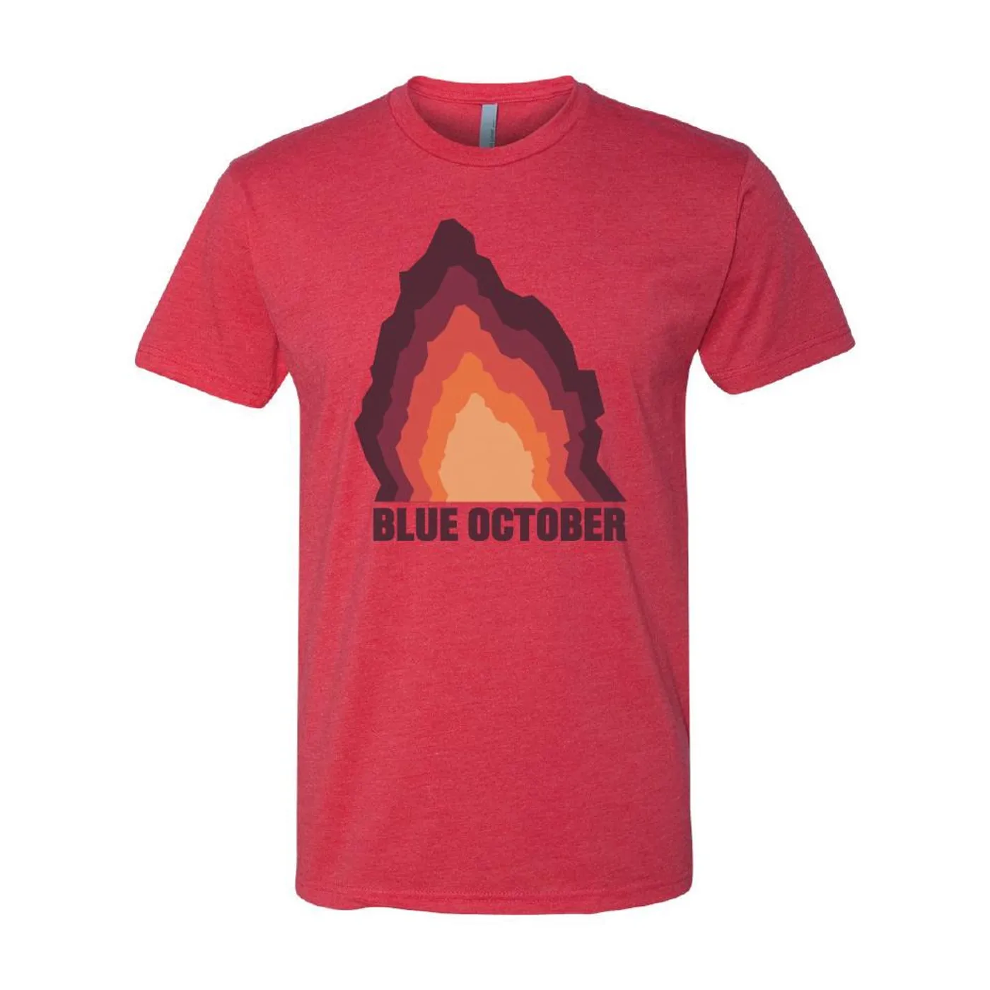 Blue October - Fear Rock Tee (Red)