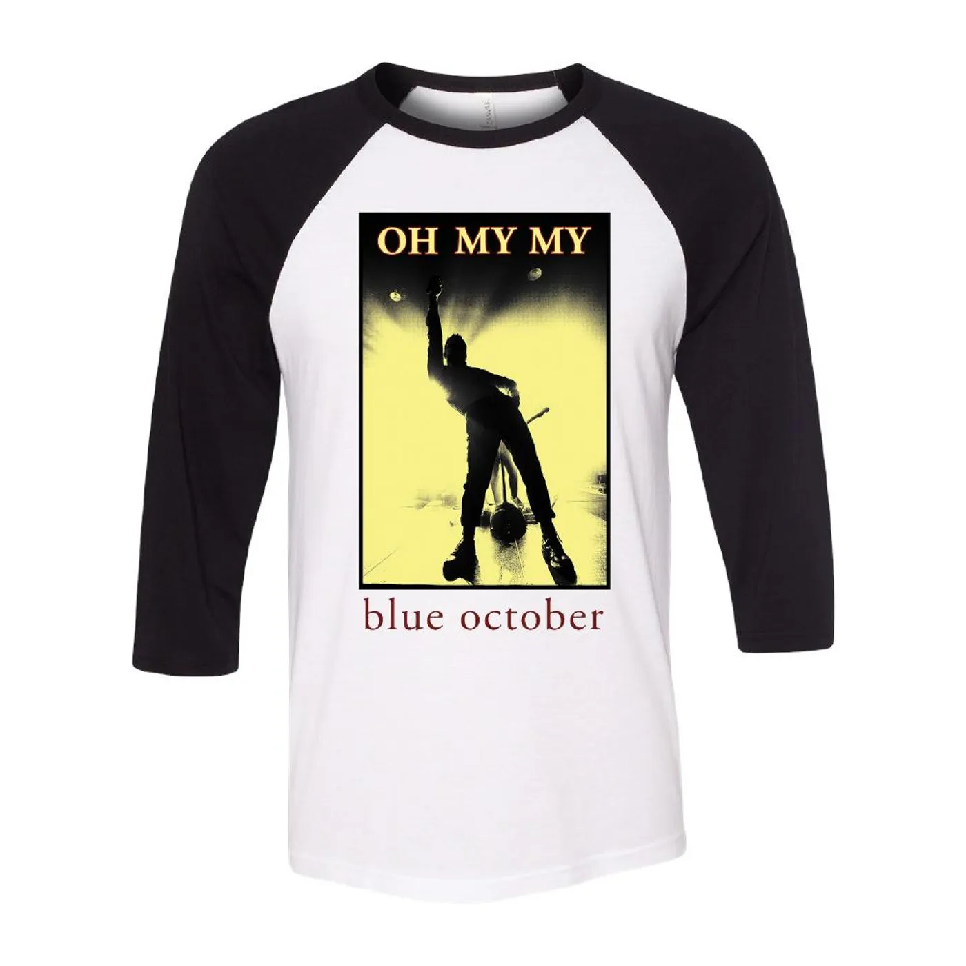Blue October - Oh My My Baseball Tee