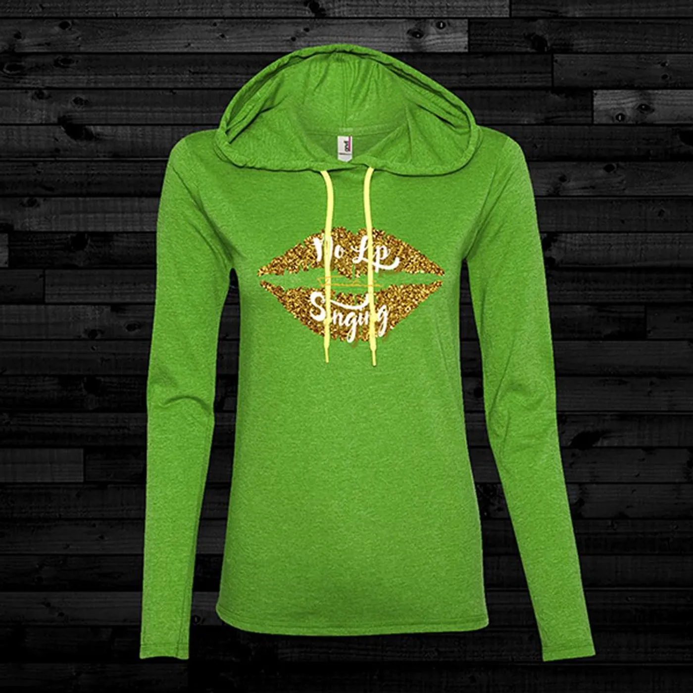 Fantasia - No Lip Singing Hoodie (Lime)