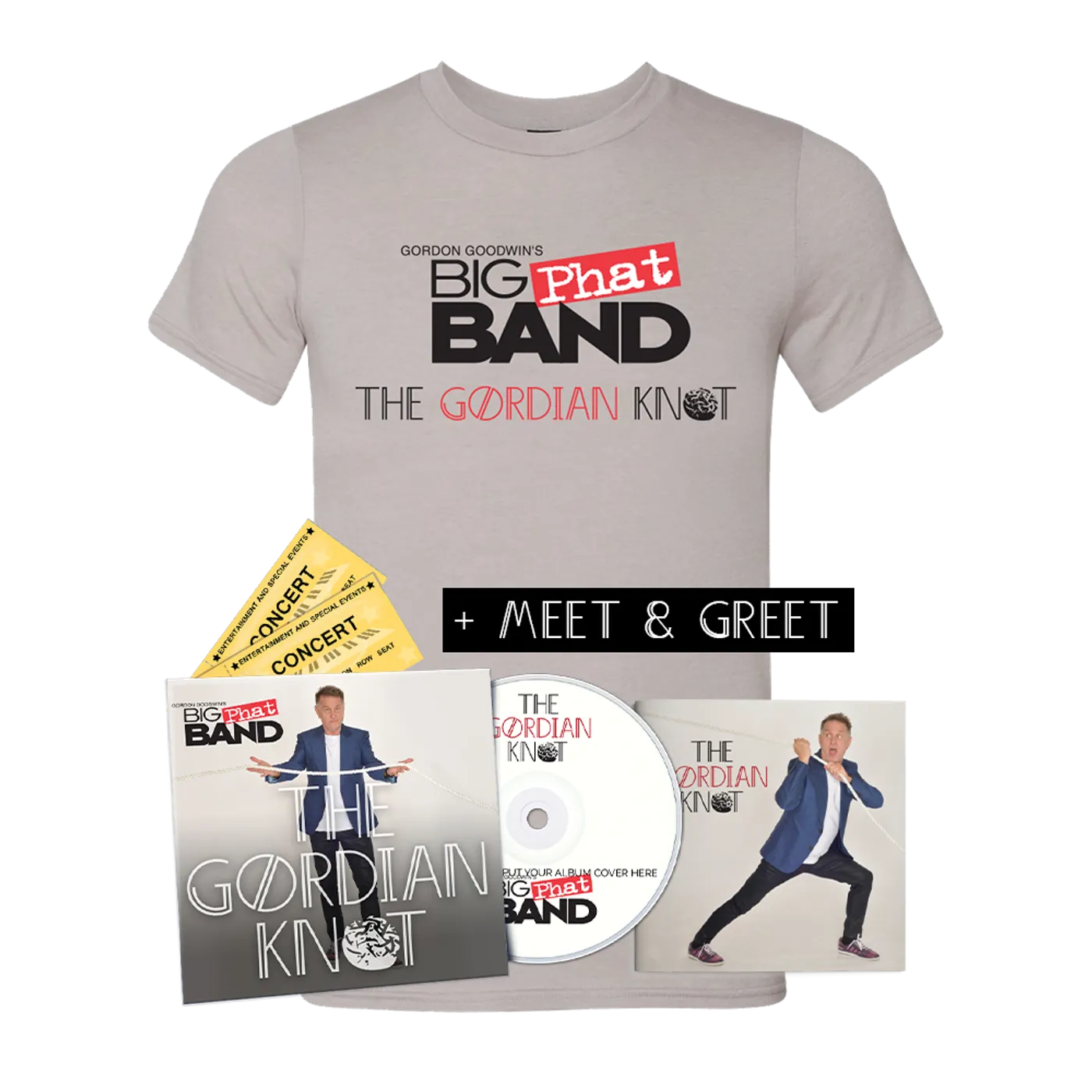 Gordon Goodwin's Big Phat Band - Meet and greet Show Bundle (CD)