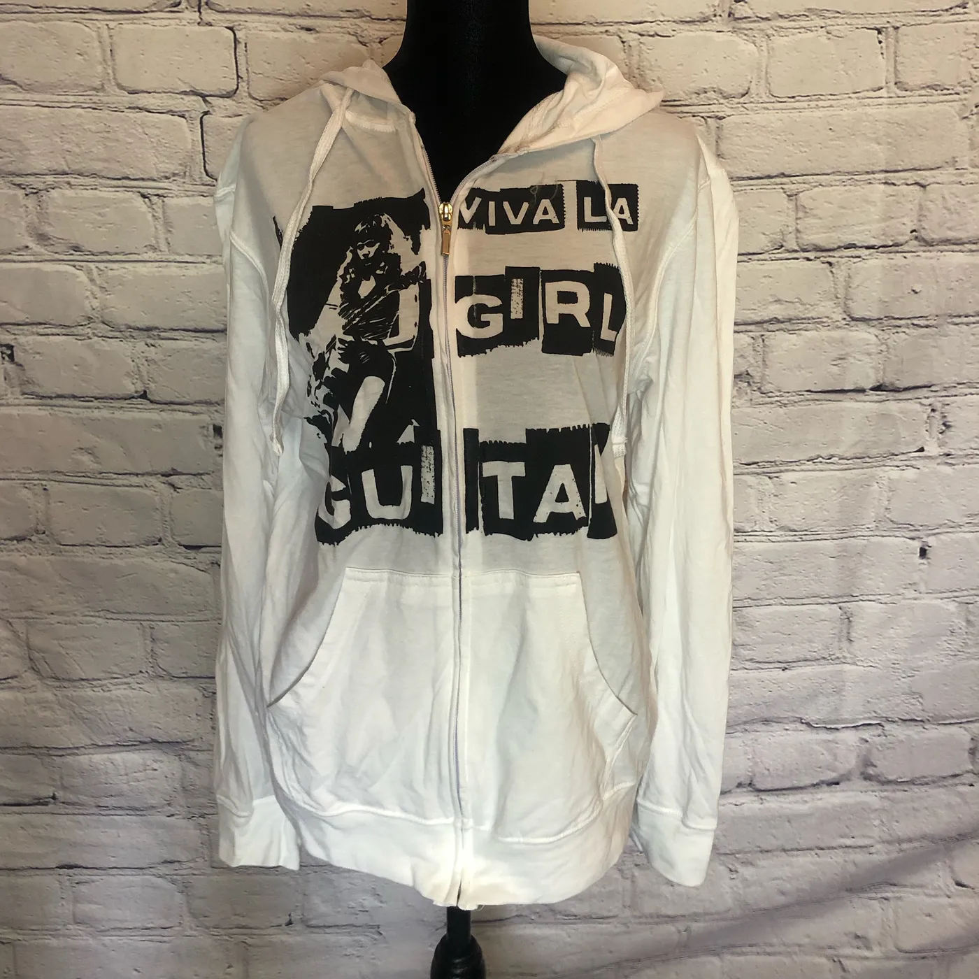 Girl Guitar - Viva La Girl Guitar Hoodie
