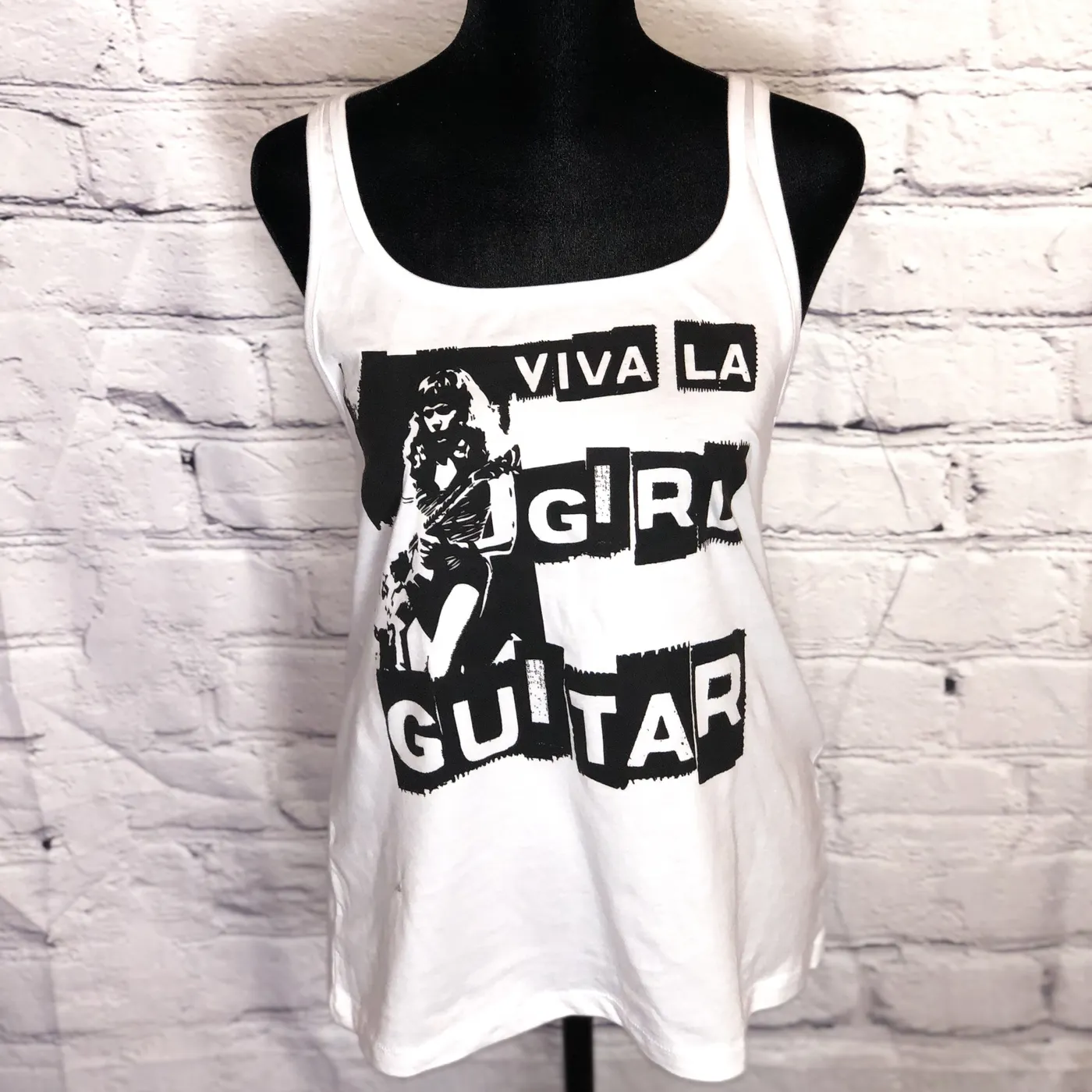 Girl Guitar - Viva La Girl Guitar Tank