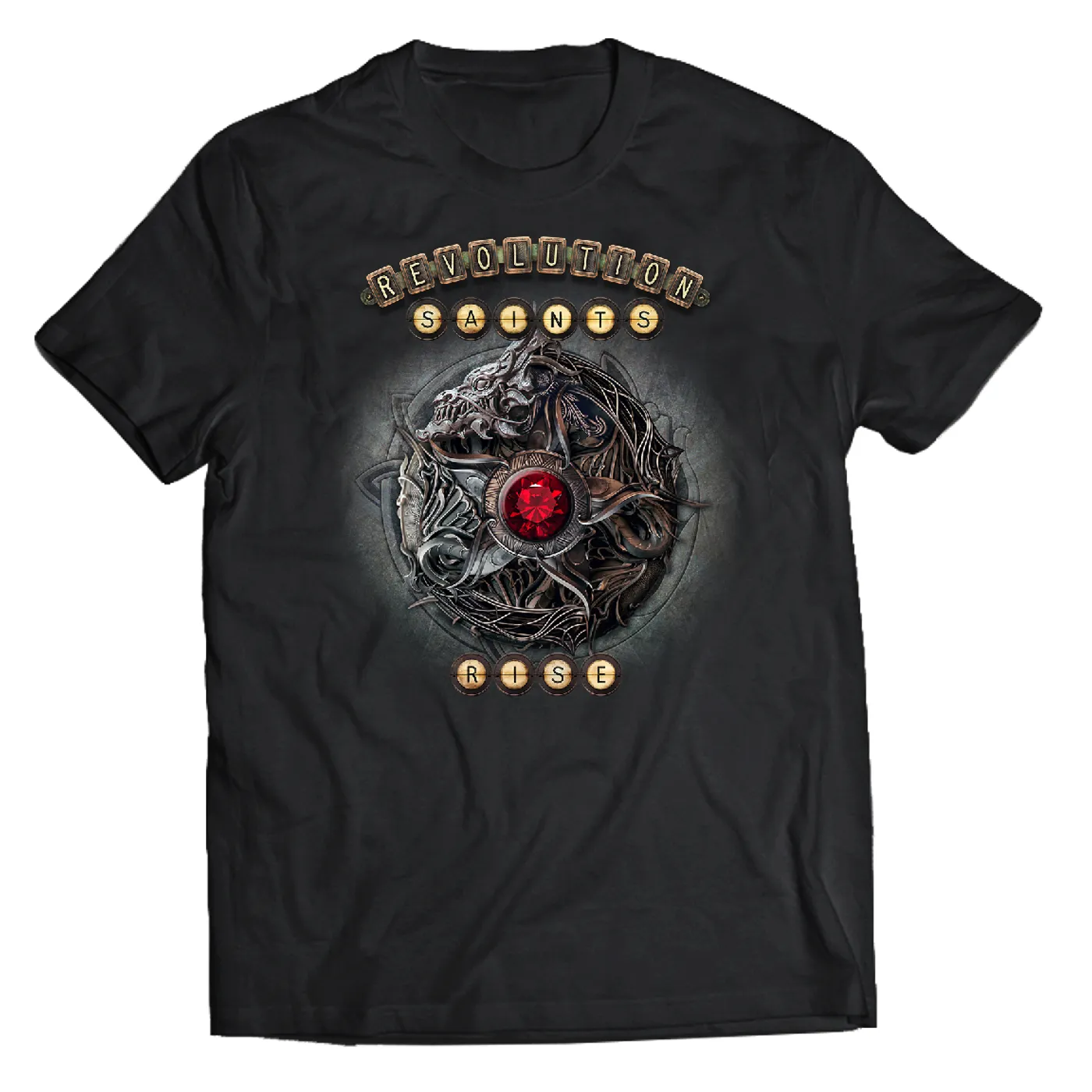 Frontiers Revolution Saints - Album Art Tee
