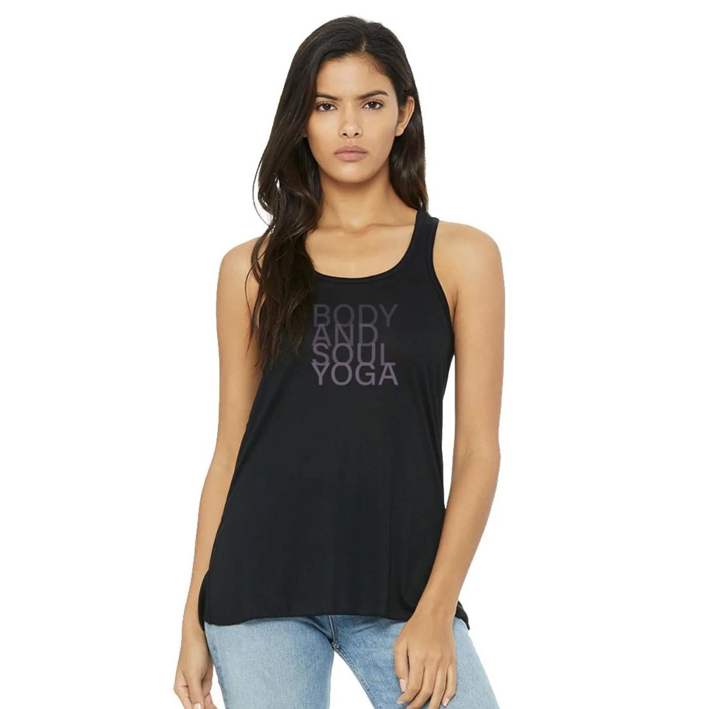Body & Soul Movement - Yoga Flowy Racerback Tank