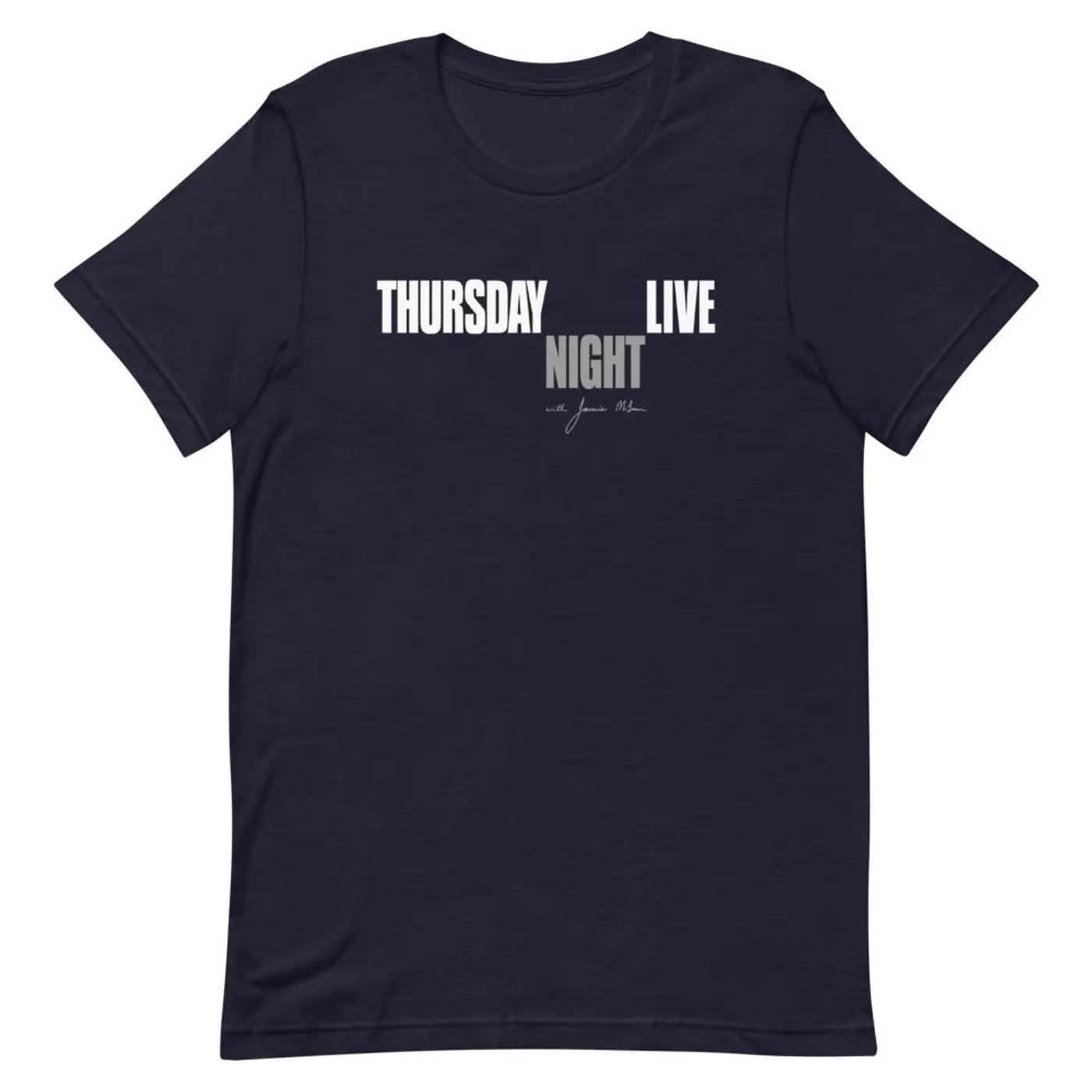 Jamie Mclean Band - Thursday Night Live Tee (Navy)