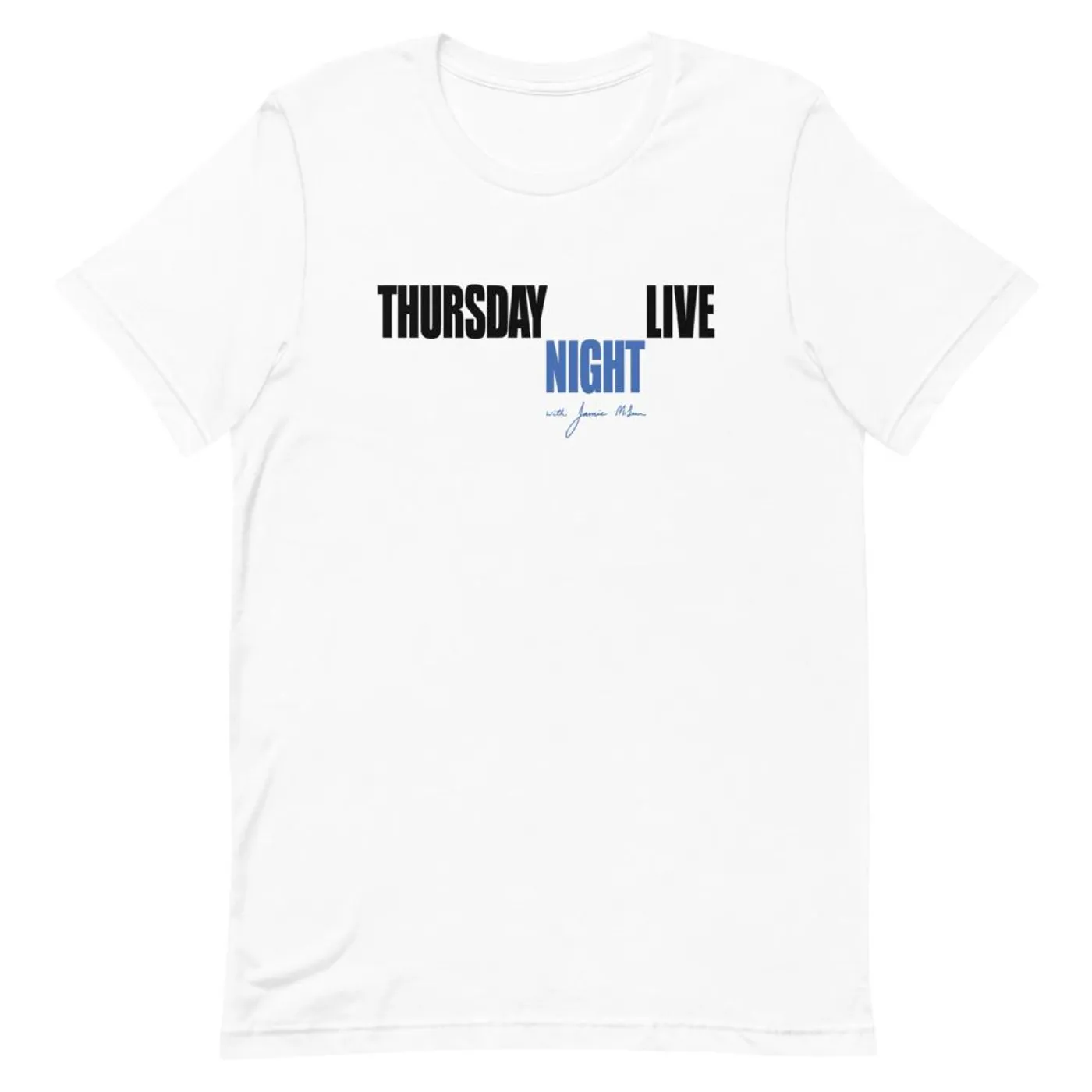 Jamie Mclean Band - Thursday Night Live Tee (White)