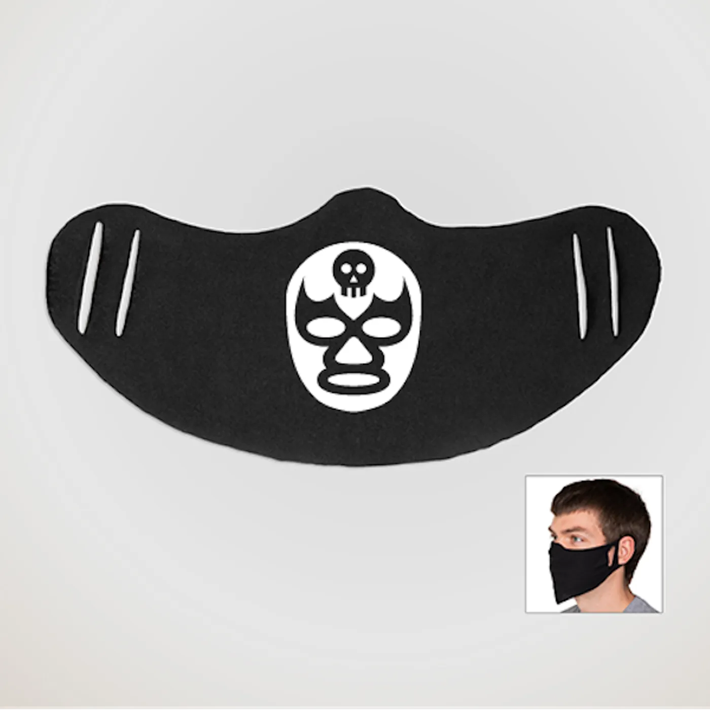 Longear - Luchadores Logo Cloth Face Coverings