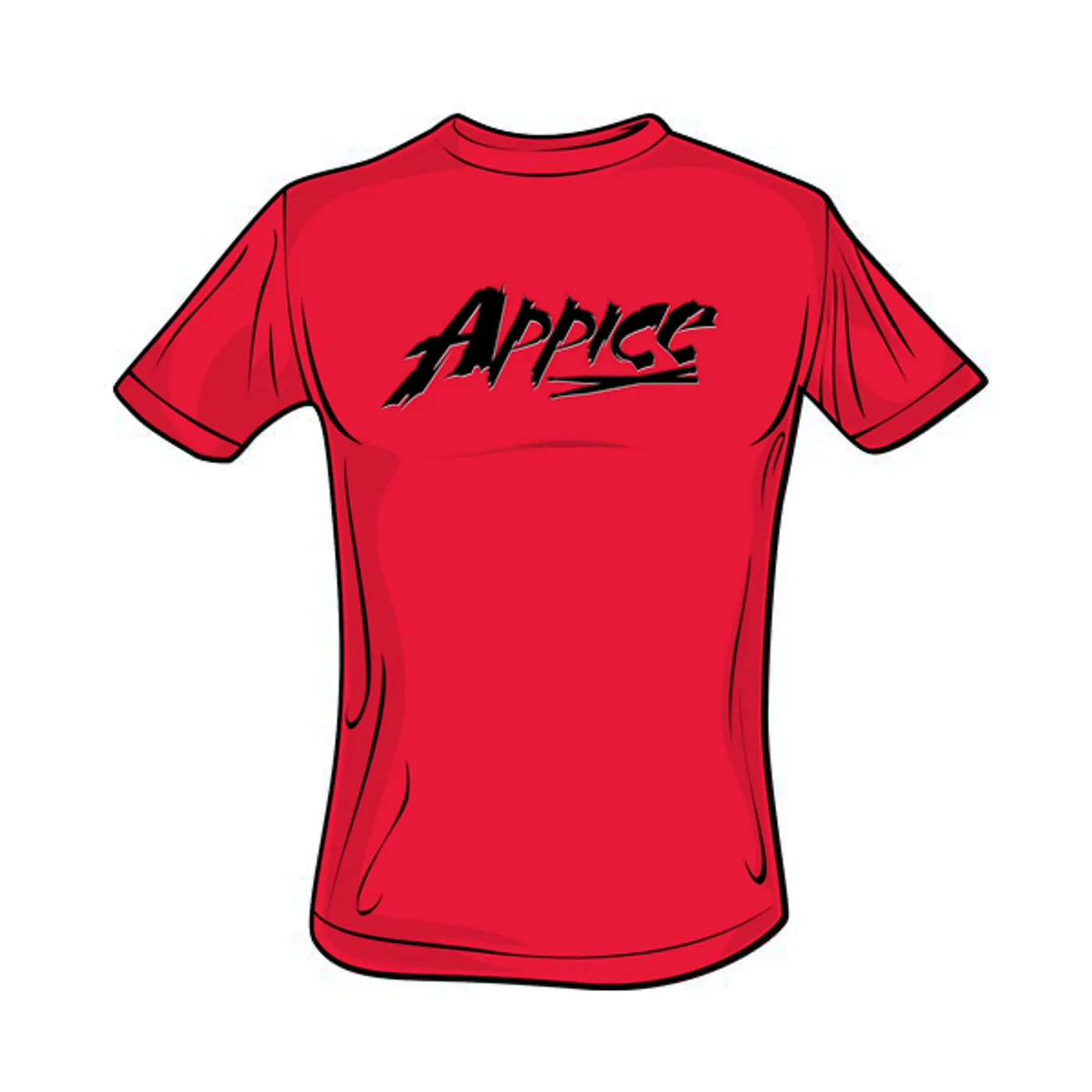 Appice - Logo Tee (Red/Black)