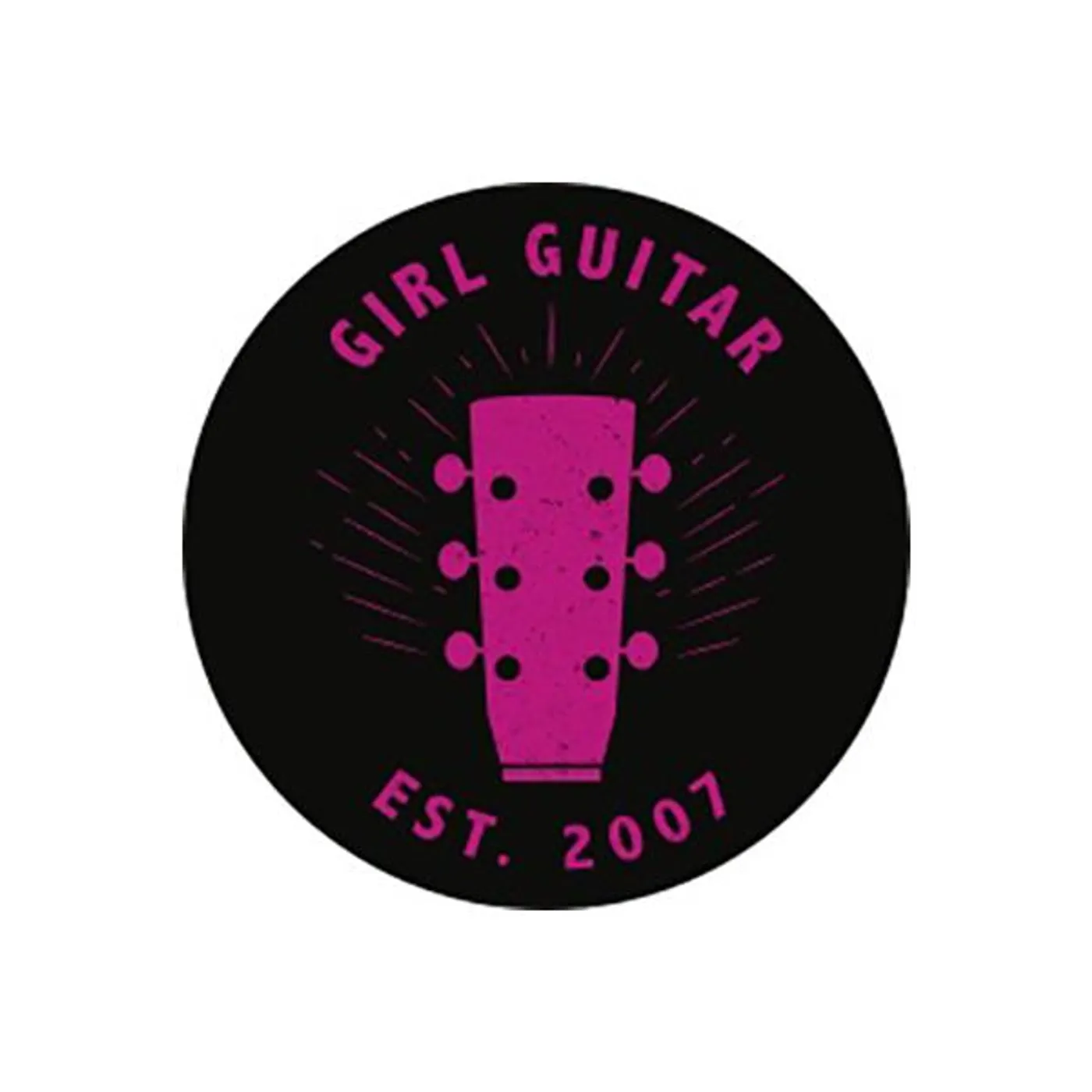 Girl Guitar - Est 2007 Sticker