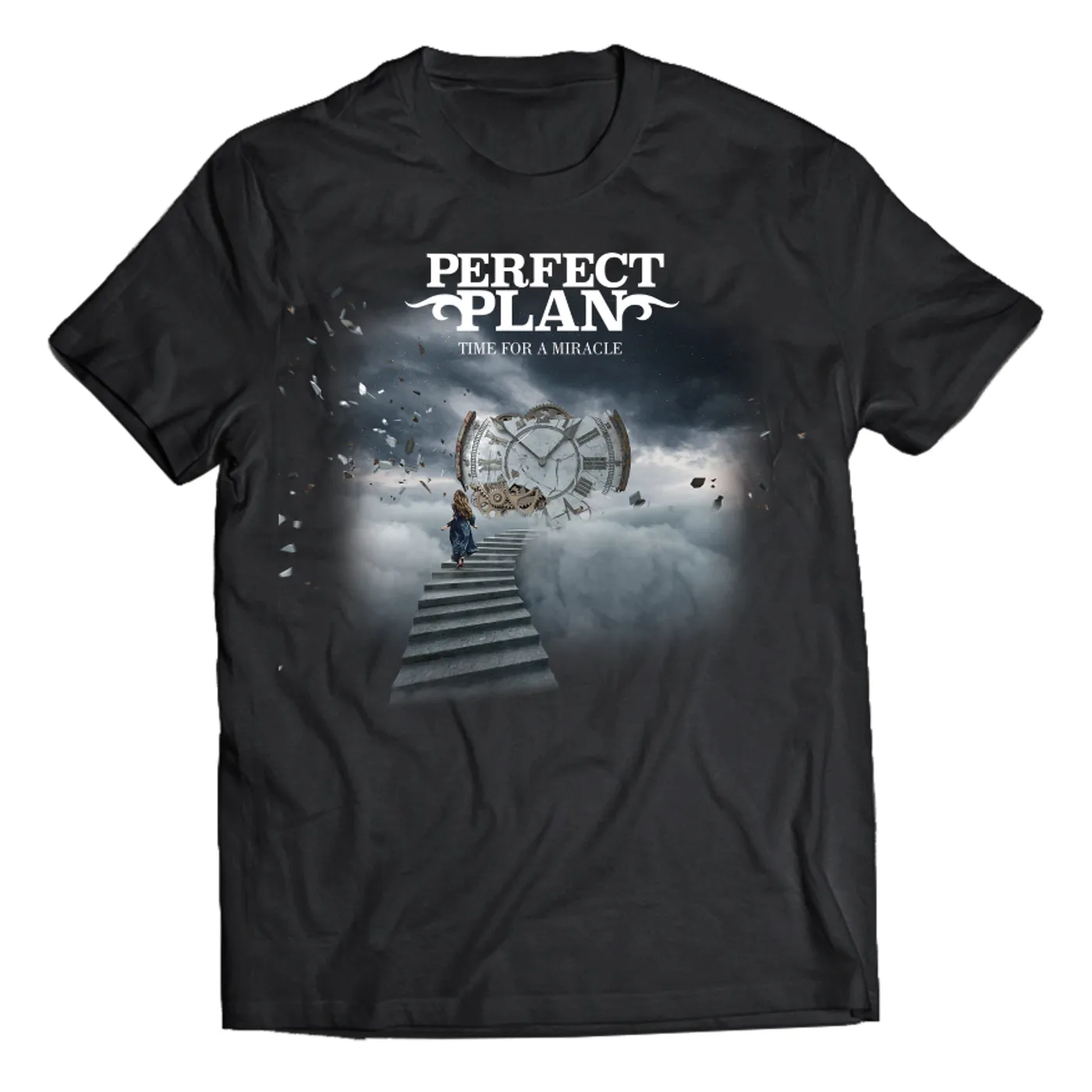 Frontiers Perfect Plan - Time For A Miracle Album Tee