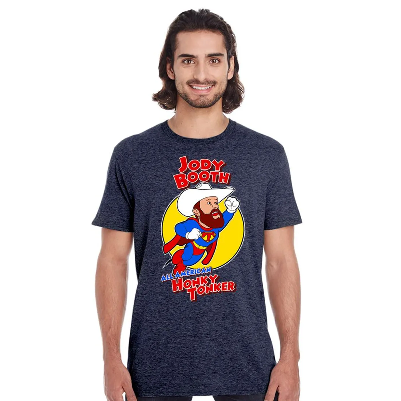 Jody Booth - Tonker Tee (Heather Navy)