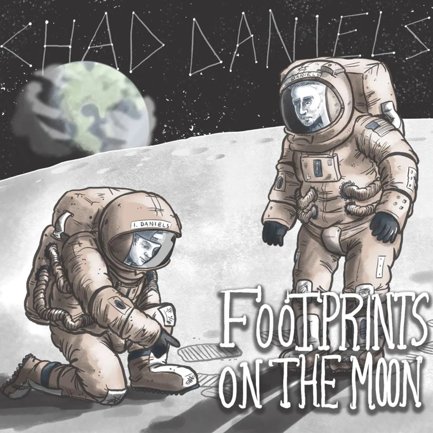 800 Lb Gorilla Records Chad Daniels - Footprints On The Moon CD