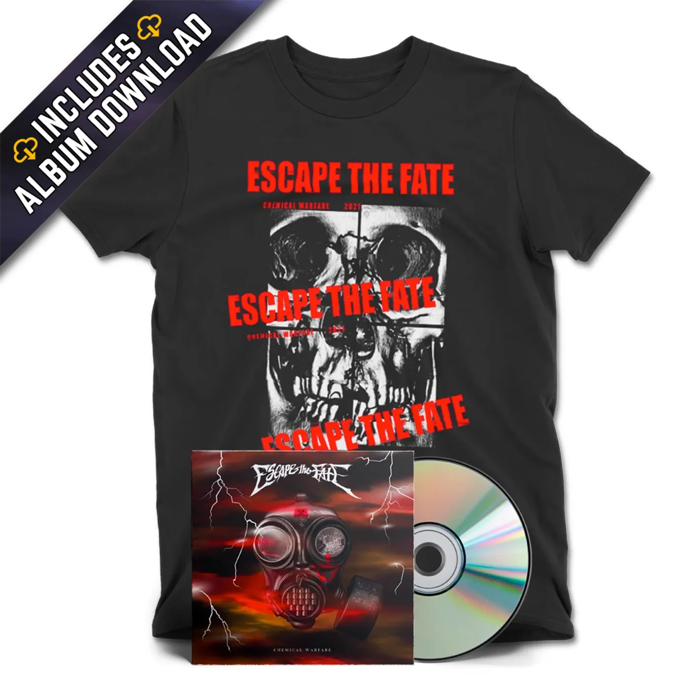 Better Noise Music Escape The Fate - Chemical Warfare Bundle #1