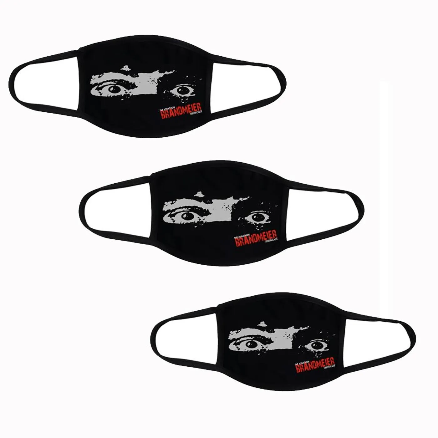The Jonathon Brandmeier Show - 3 Pack Masks